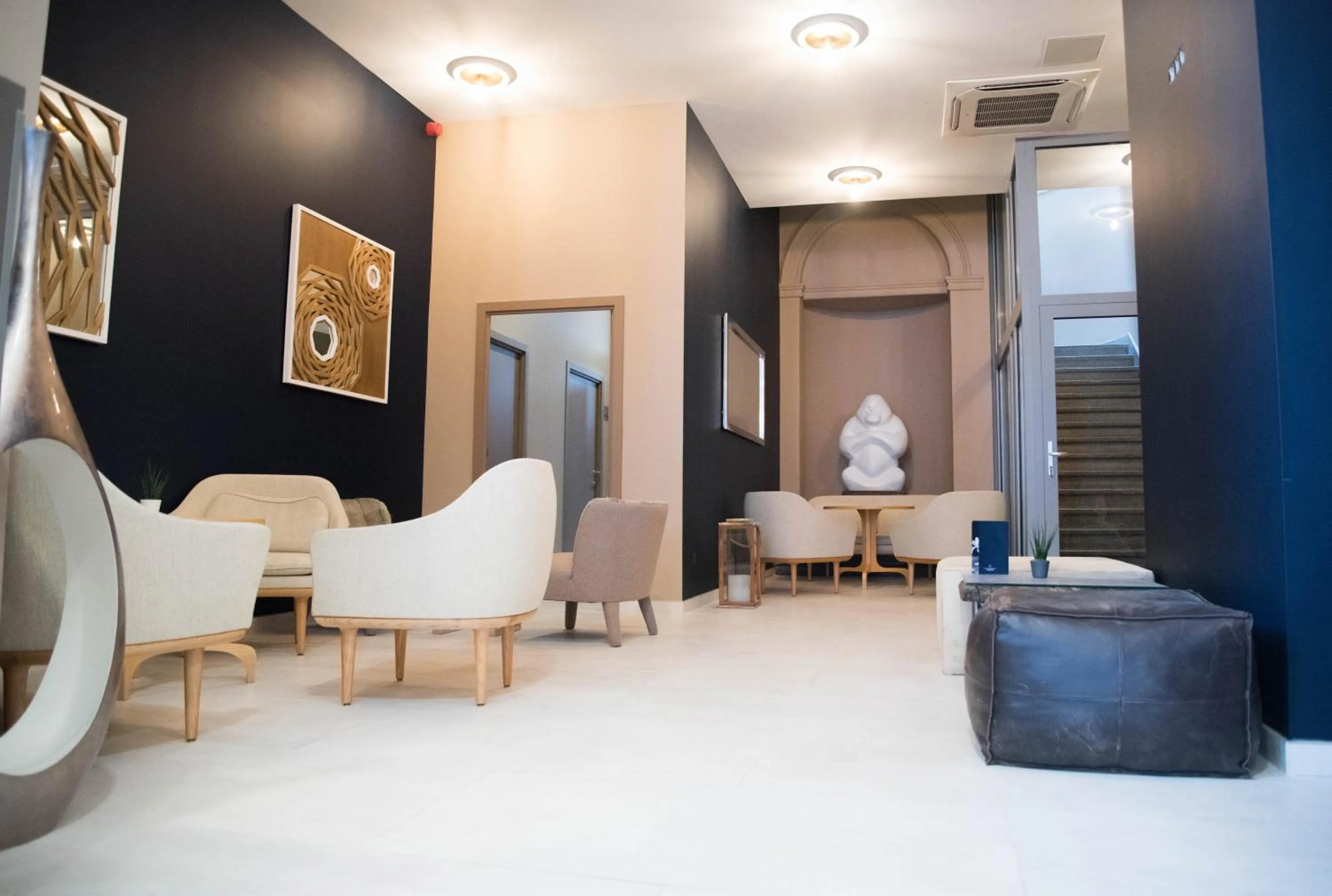 Seating area in Hotel d'Alcantara