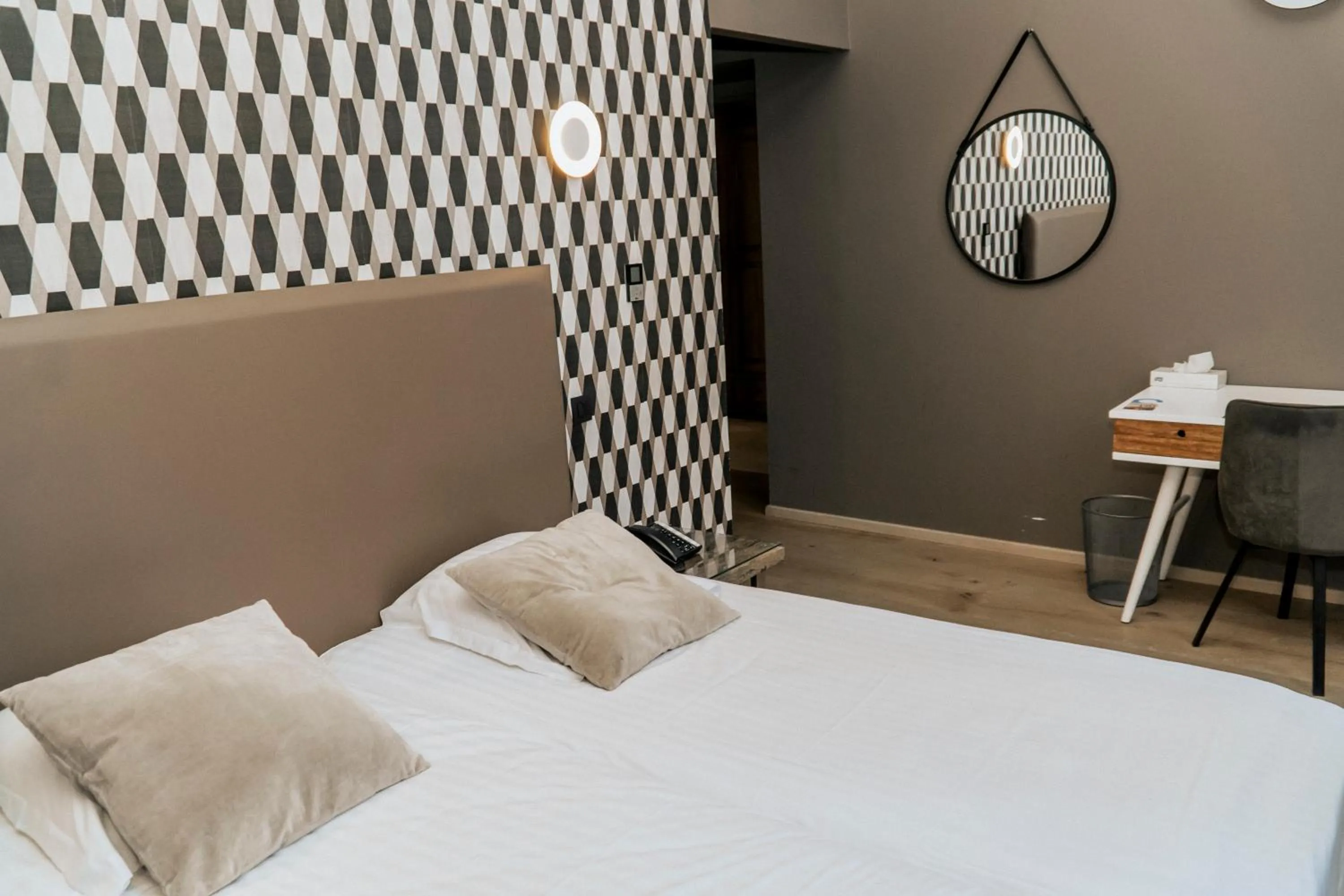 Bed in Hotel d'Alcantara