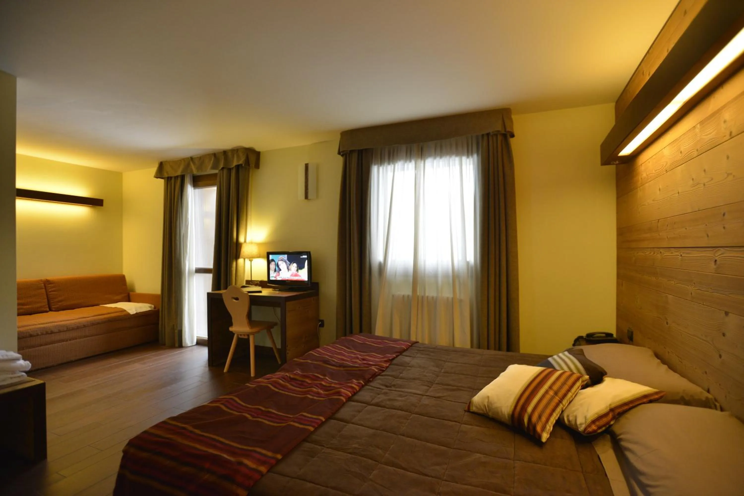 Bedroom, Bed in Hotel La Chance