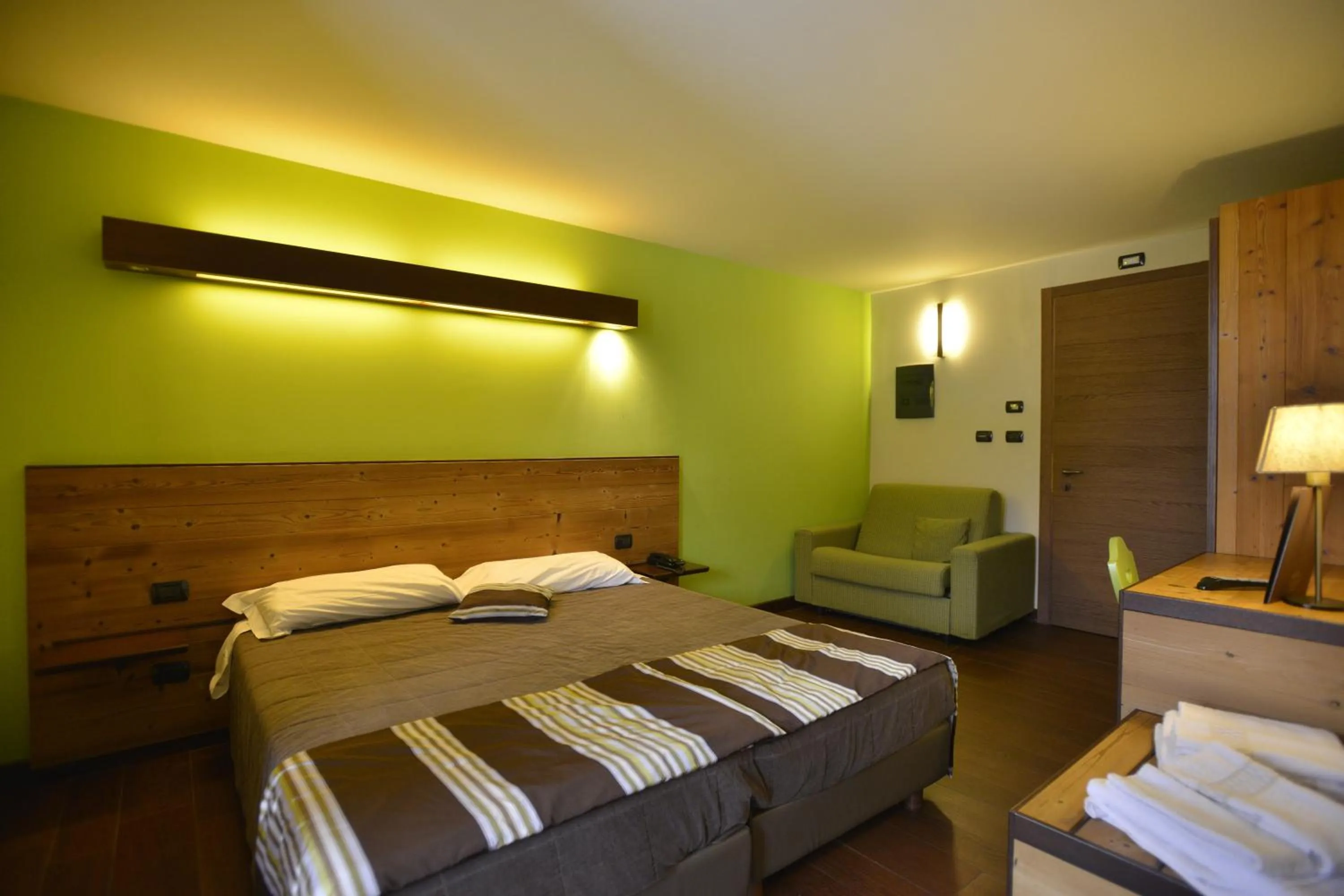 Bedroom, Bed in Hotel La Chance