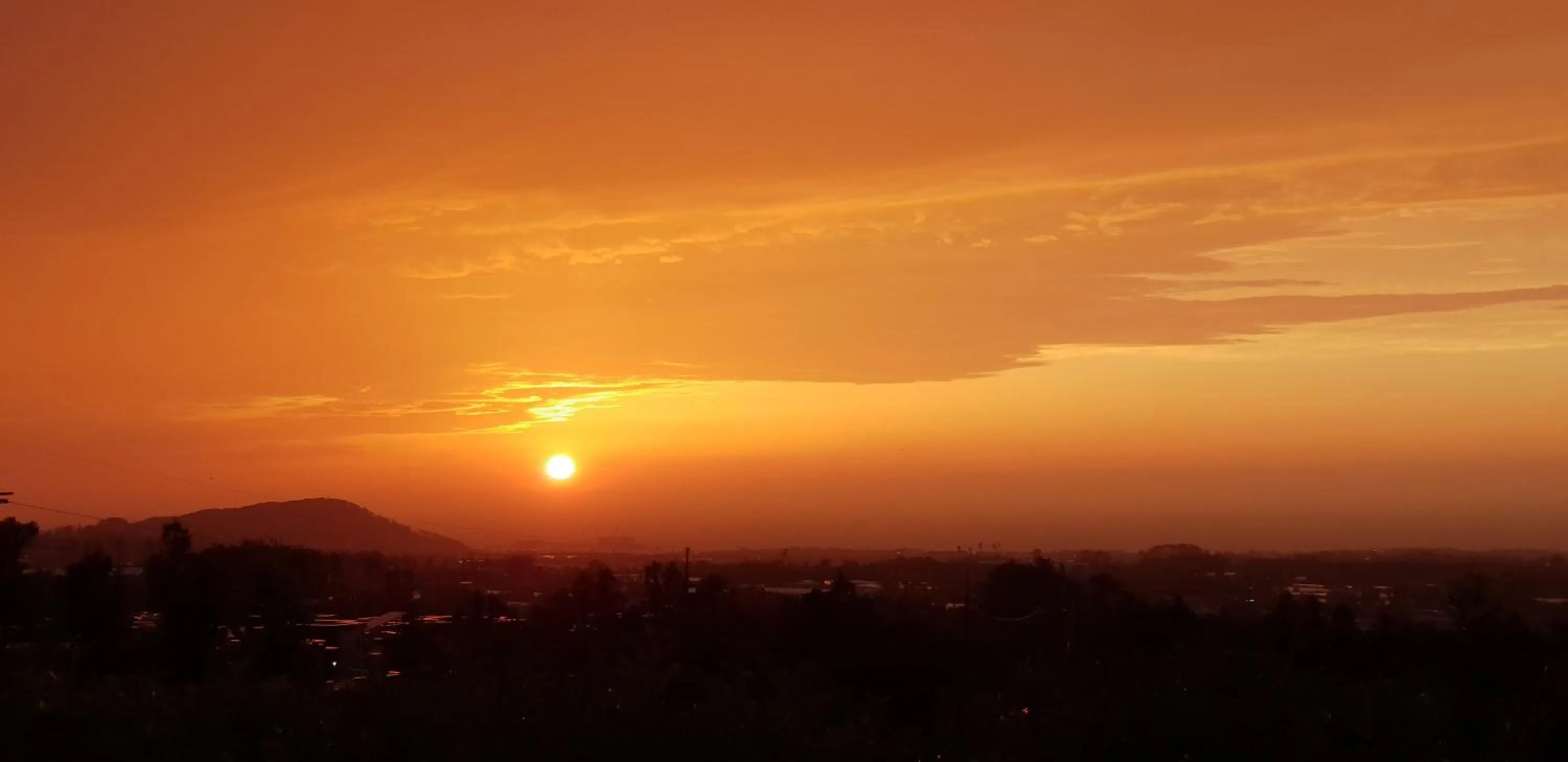 Sunset in Jeju Starlight Glamping