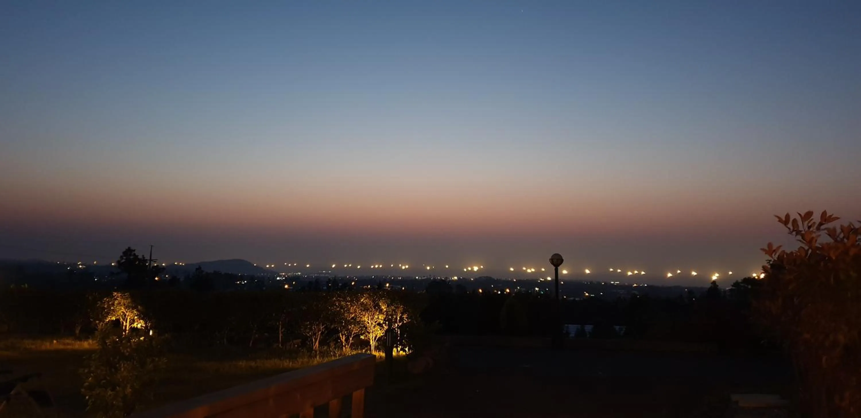 Sea view in Jeju Starlight Glamping