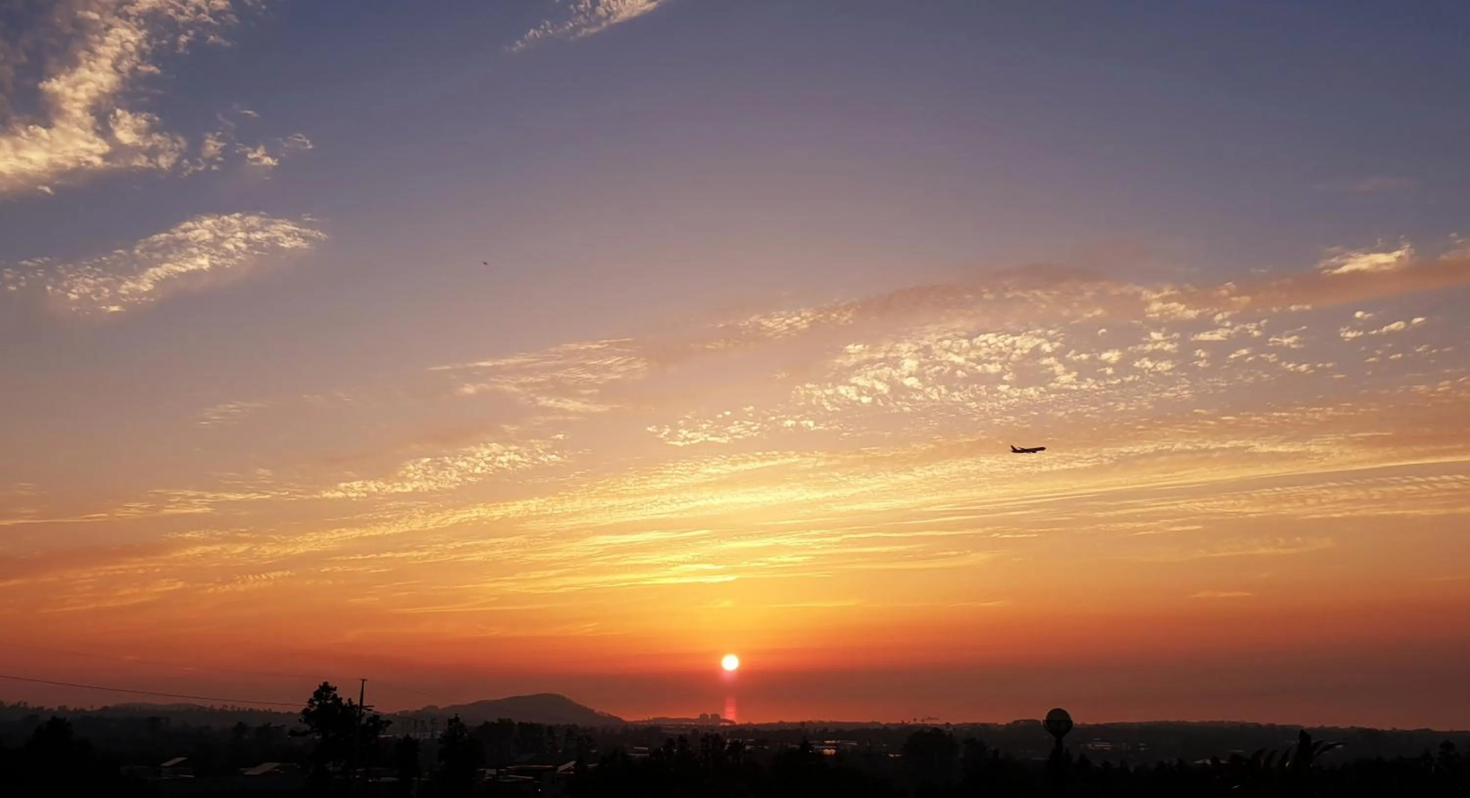 Sunset in Jeju Starlight Glamping