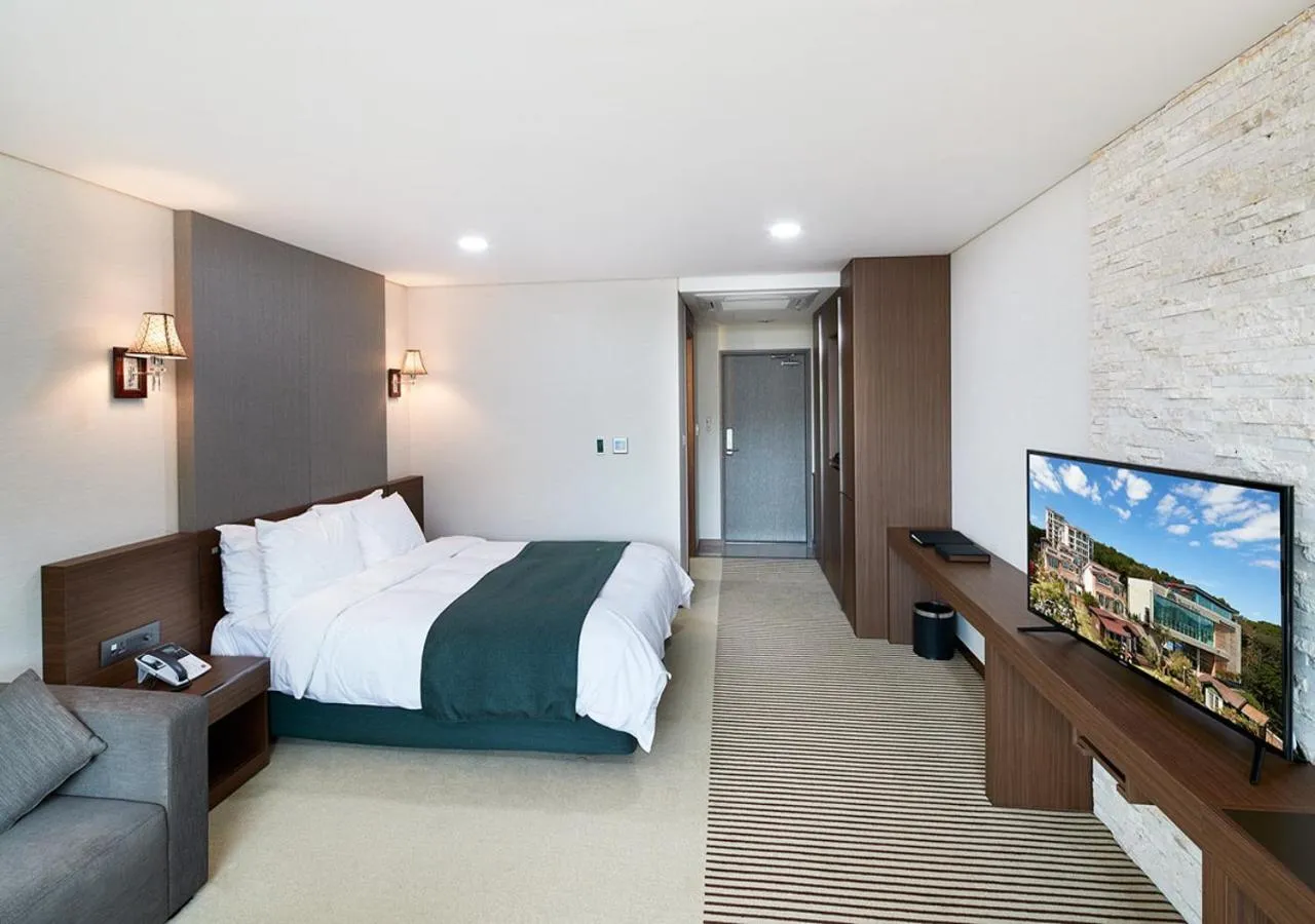 Bed in Hotel Thesoom Forest