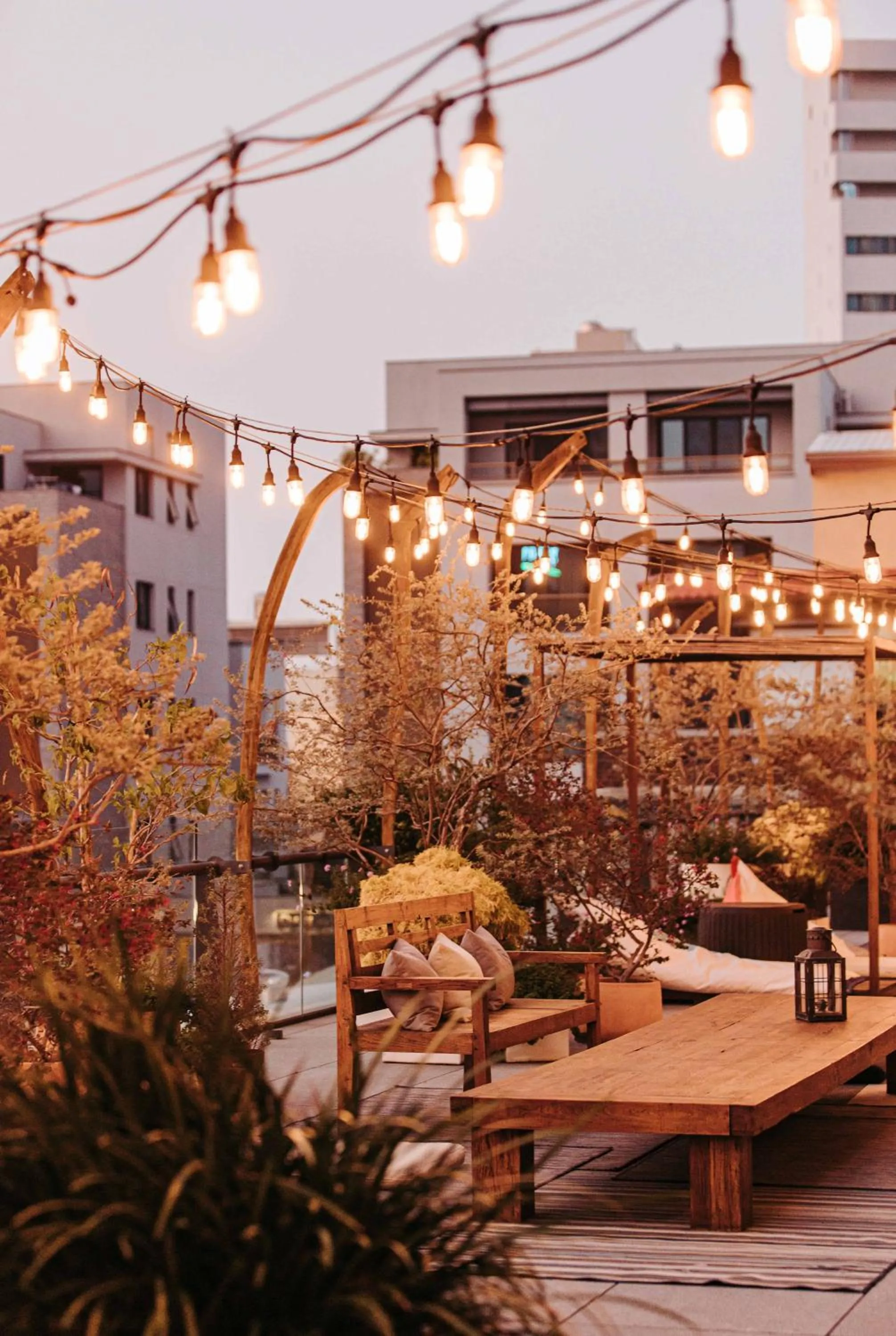 Garden view in U.I.J Hotel & Hostel