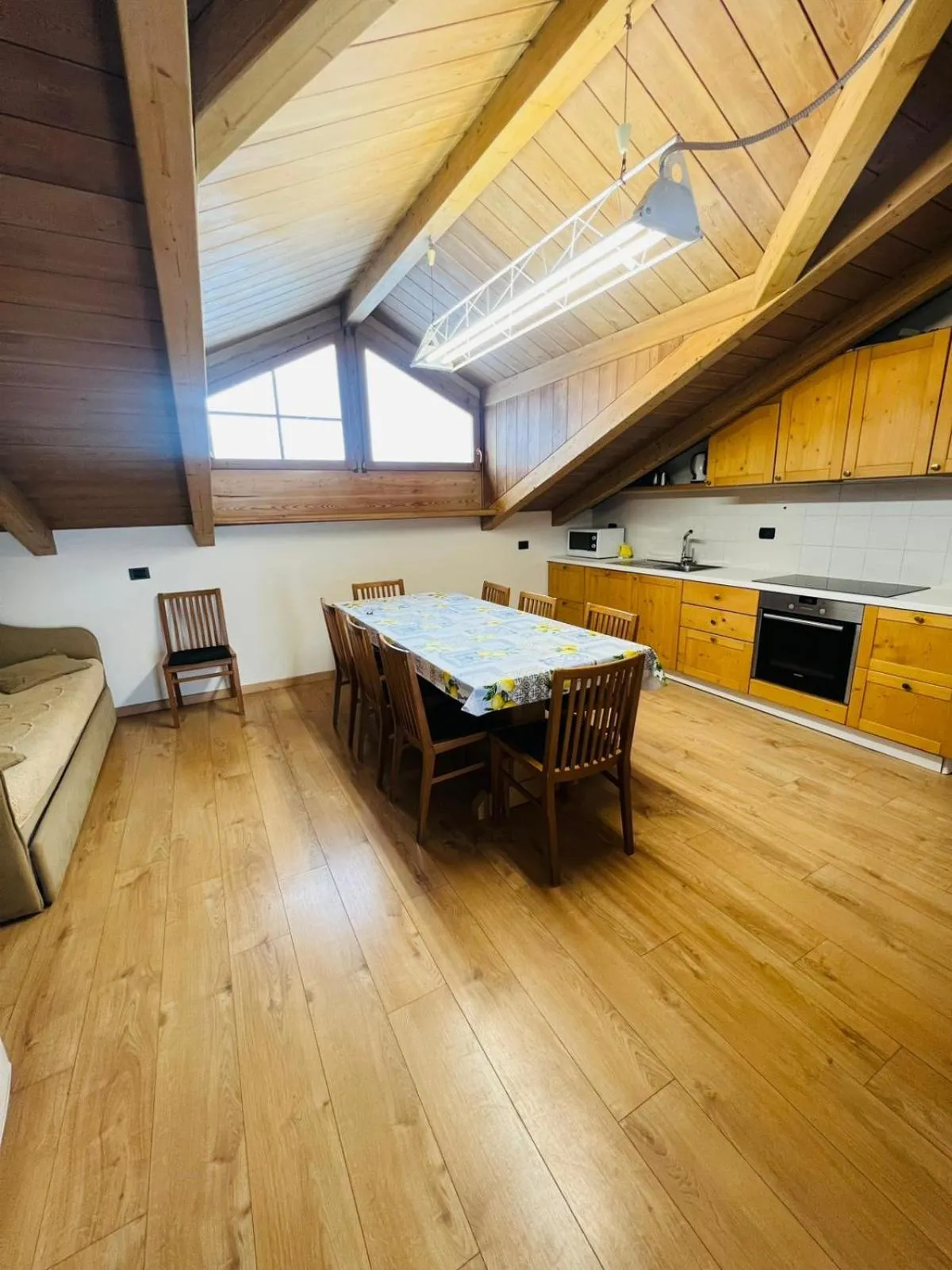 Dining area in Chalet Del Sole per gruppi