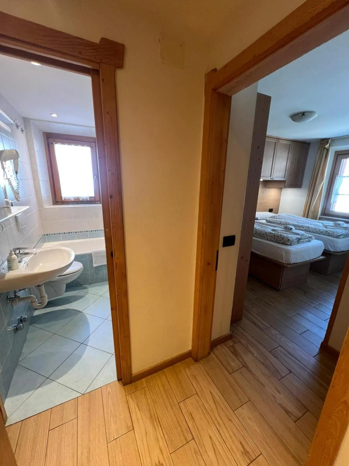 Bed in Chalet Del Sole per gruppi