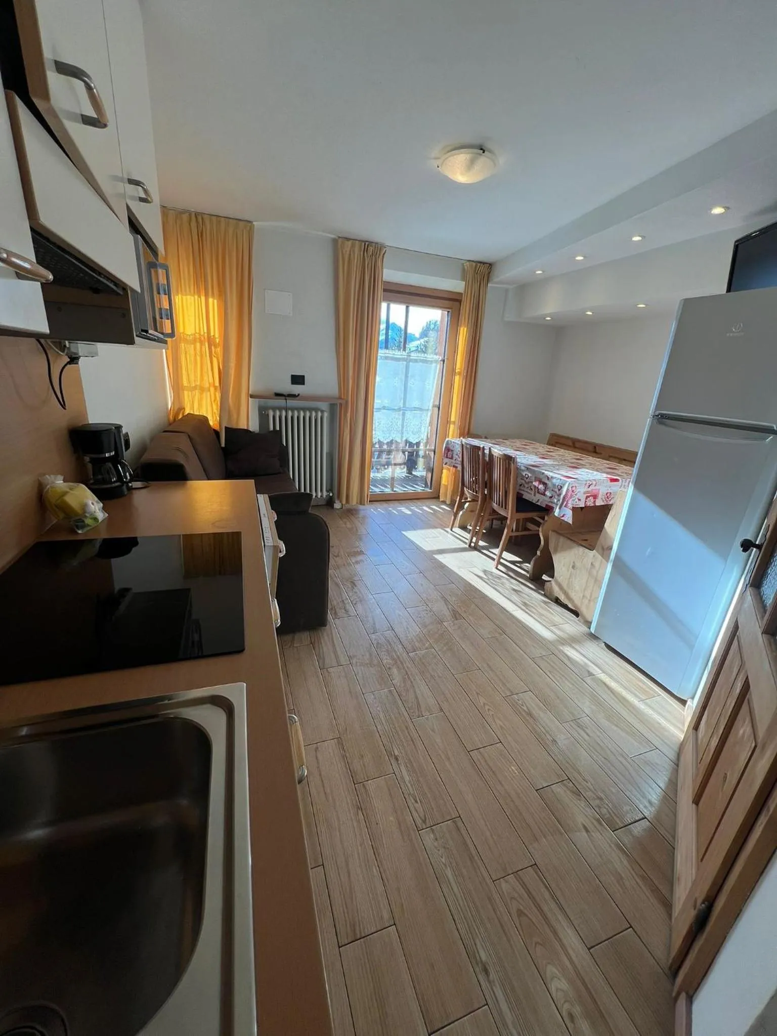 Kitchen or kitchenette in Chalet Del Sole per gruppi