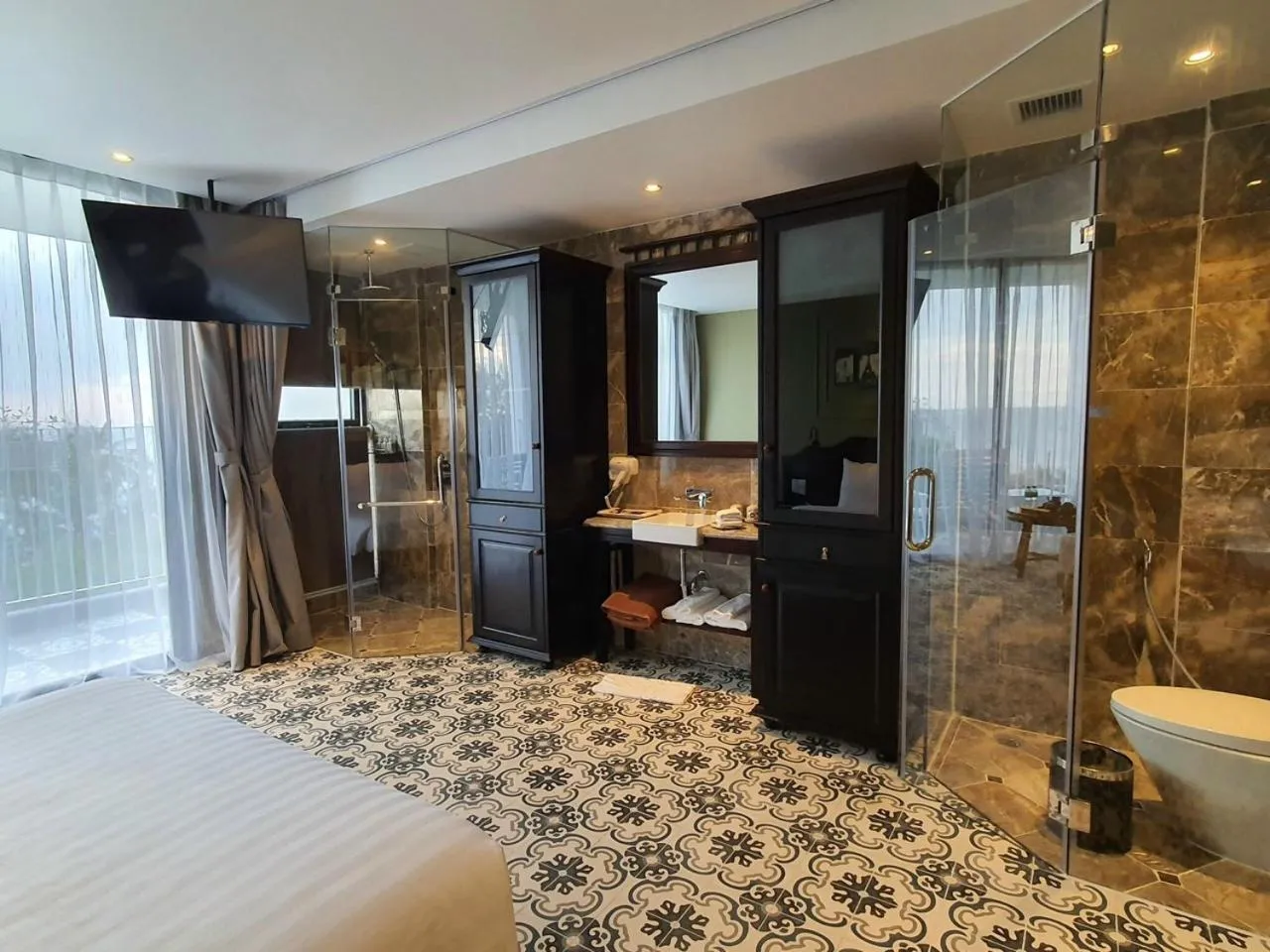 Bed in The Palmy Phu Quoc Resort & Spa