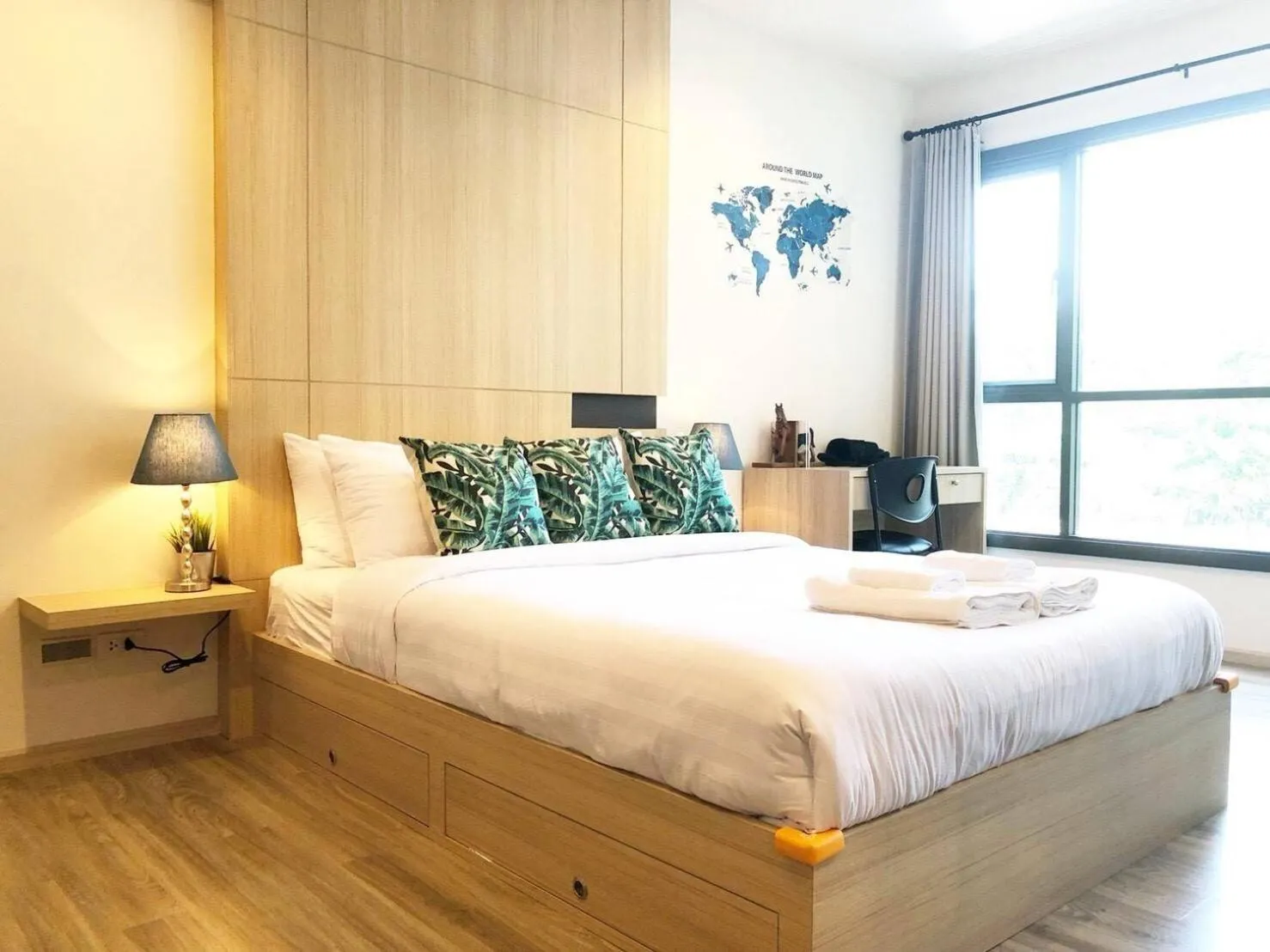 Bed in Rain Cha-am by Obbset