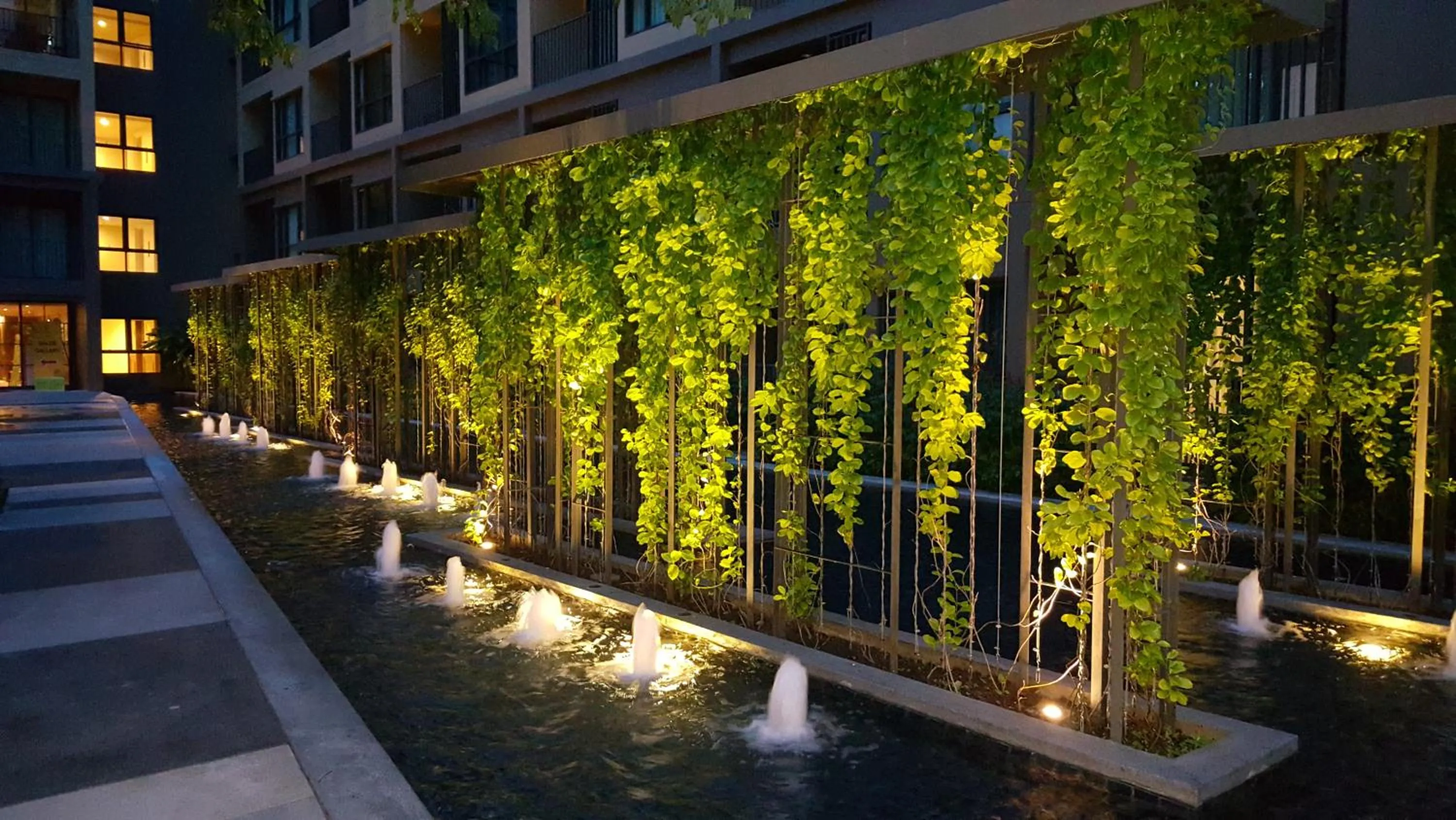 Facade/entrance in Rain Cha-am by Obbset