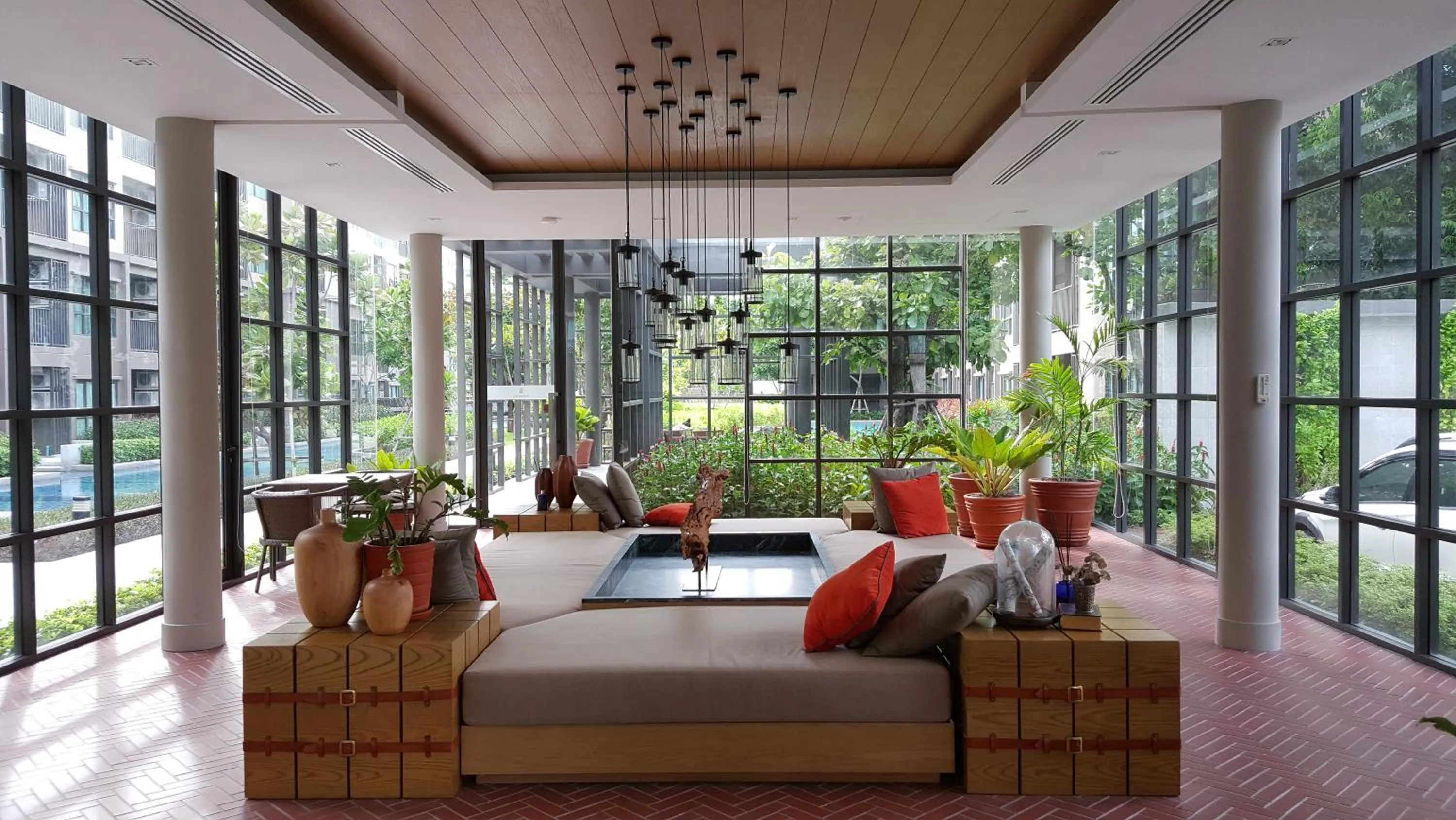 Lobby or reception in Rain Cha-am by Obbset