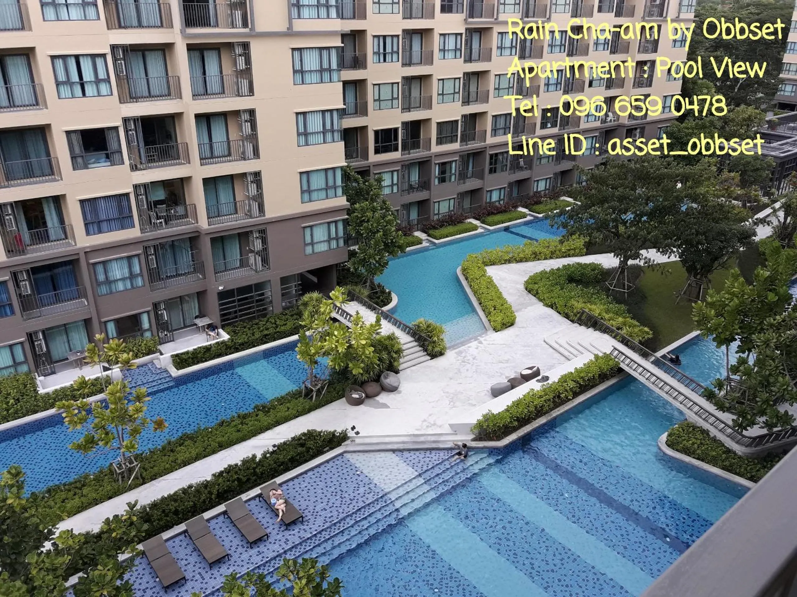 Balcony/Terrace in Rain Cha-am by Obbset