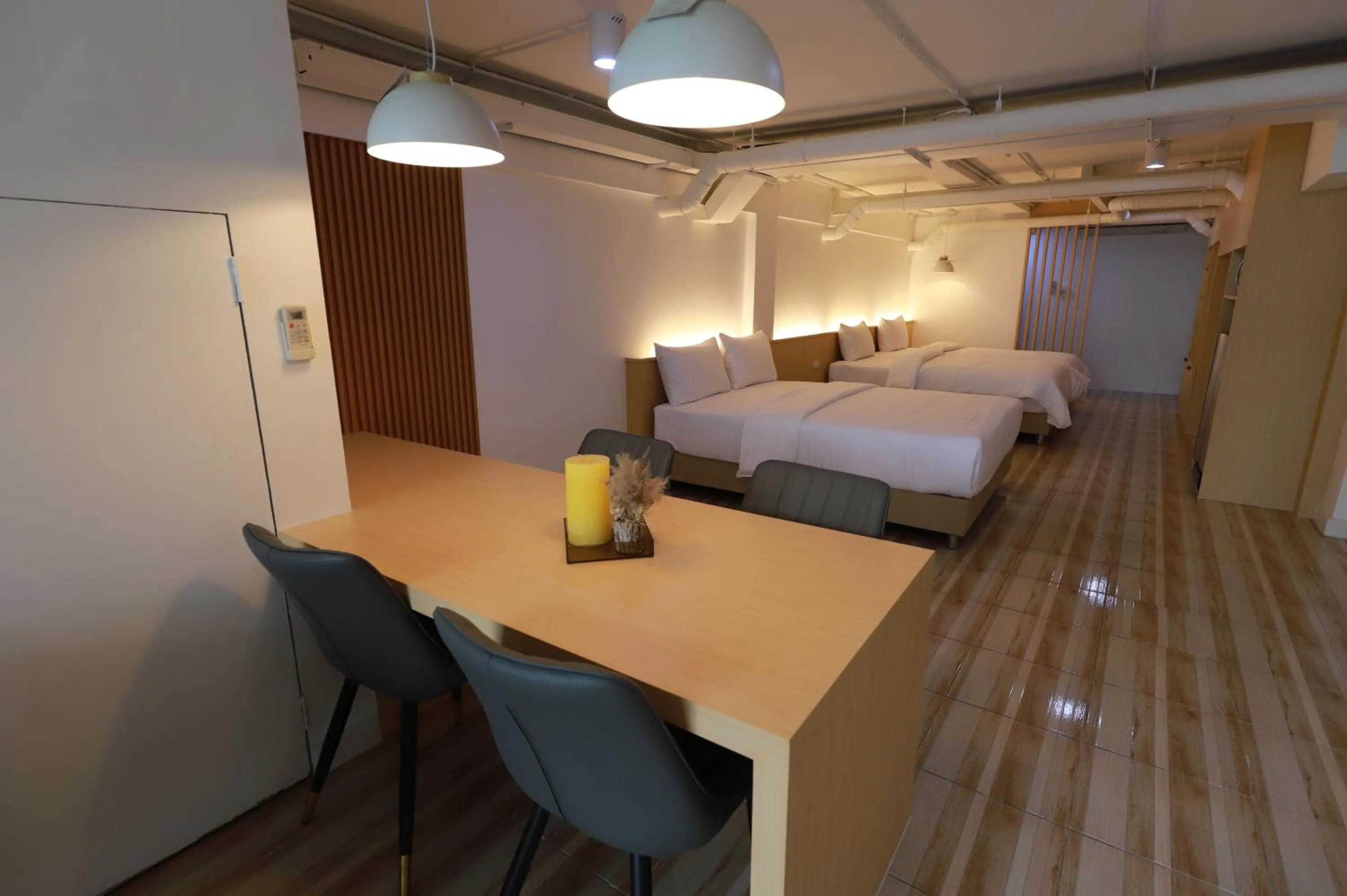 Bed in Sovereign Group Hotel at Pratunam