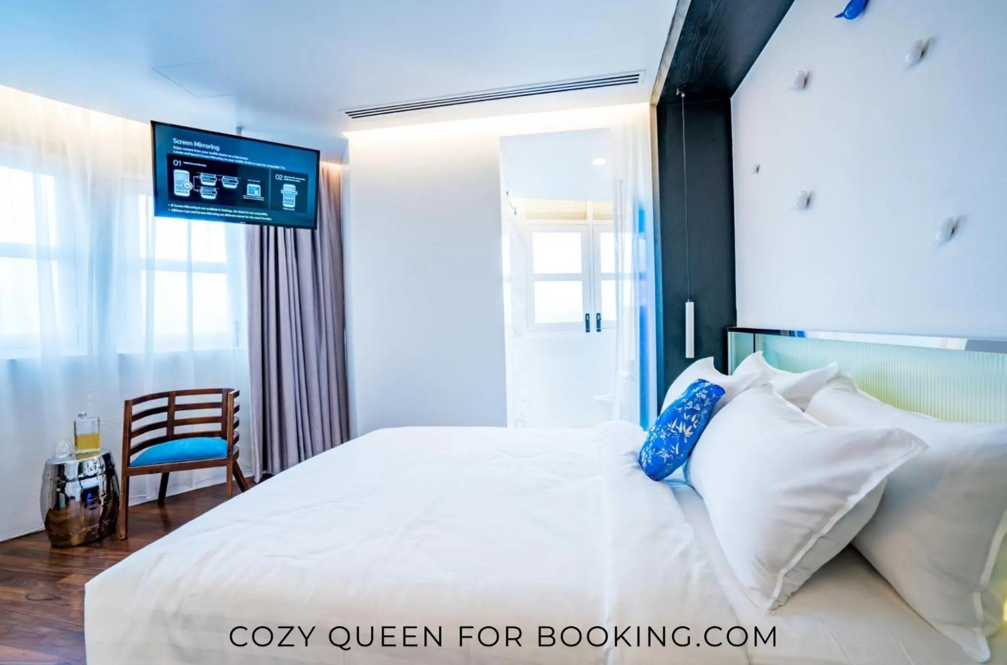 Bed in Tien Hotel Georgetown