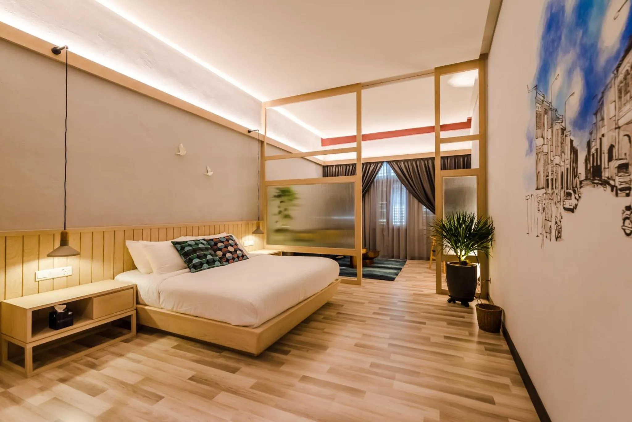 Photo of the whole room, Bed in Tien Hotel Georgetown