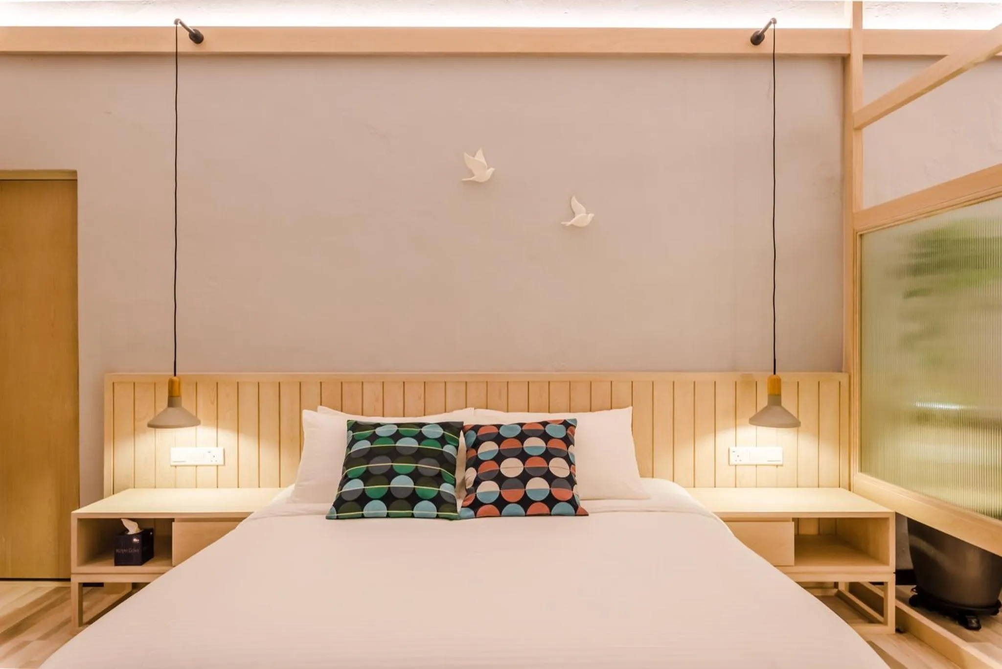 Bed in Tien Hotel Georgetown