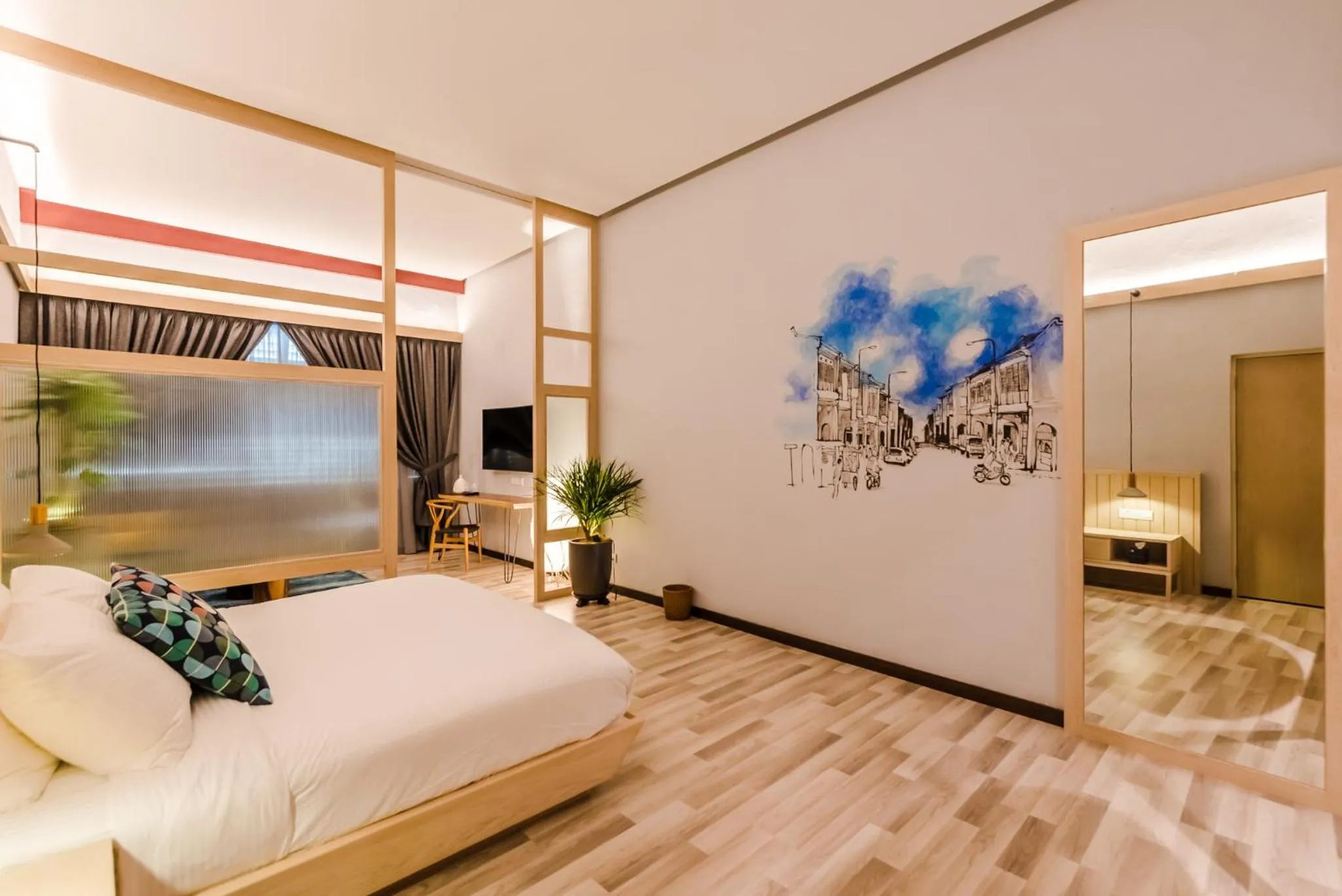 Photo of the whole room, Bed in Tien Hotel Georgetown