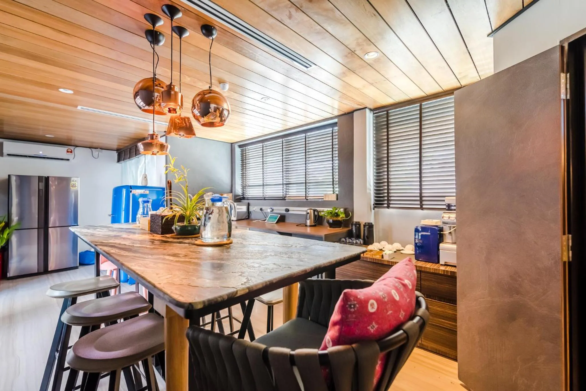 Dining area in Tien Hotel Georgetown