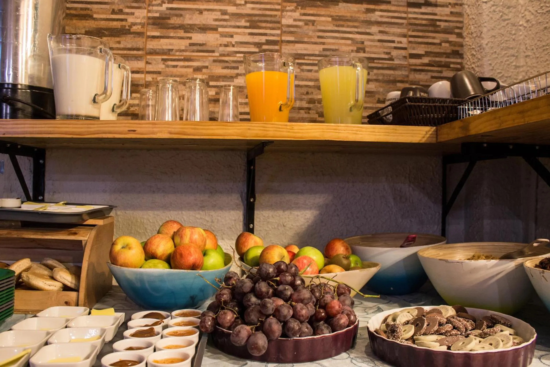 Breakfast in Hostal Forestal