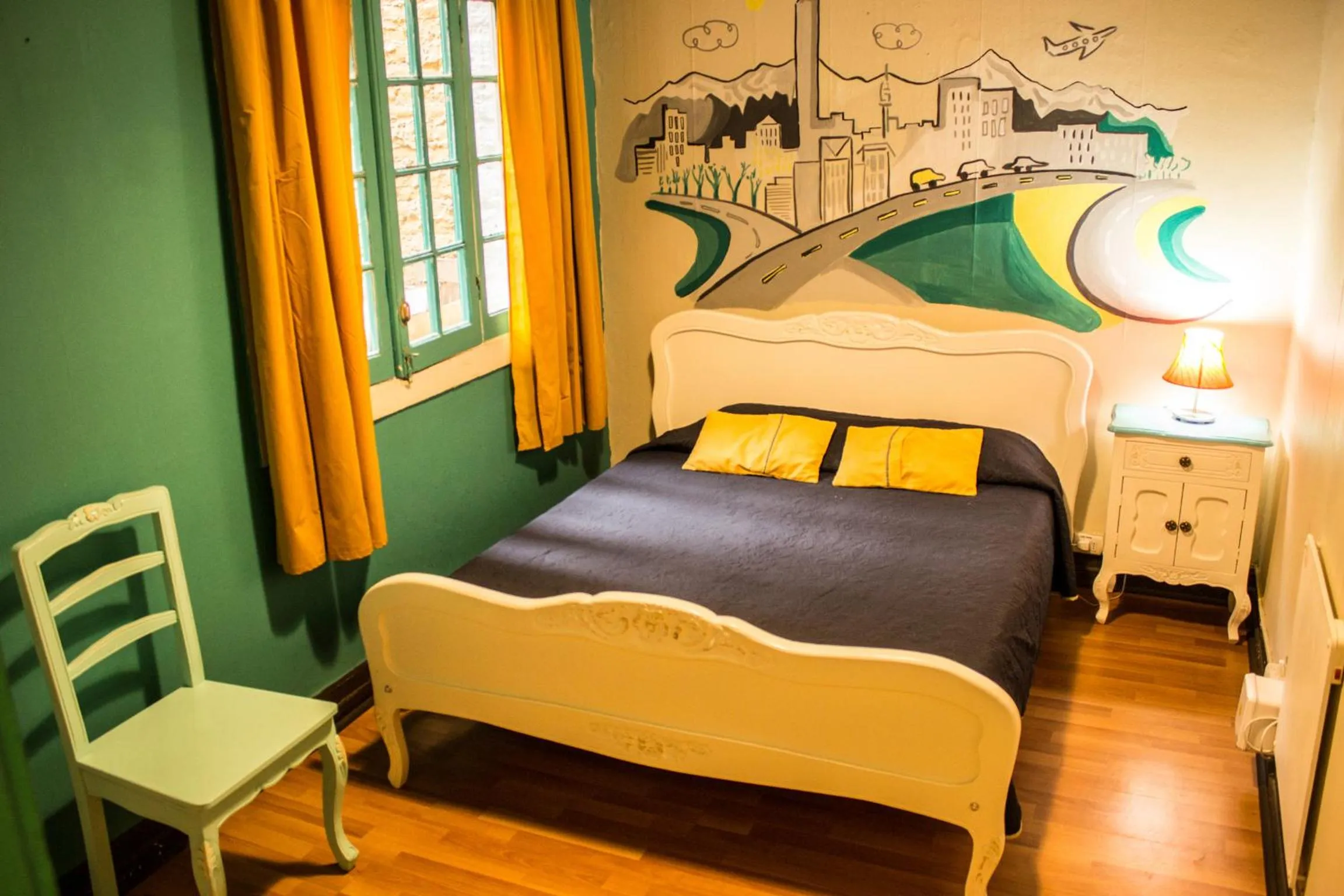 Bed in Hostal Forestal