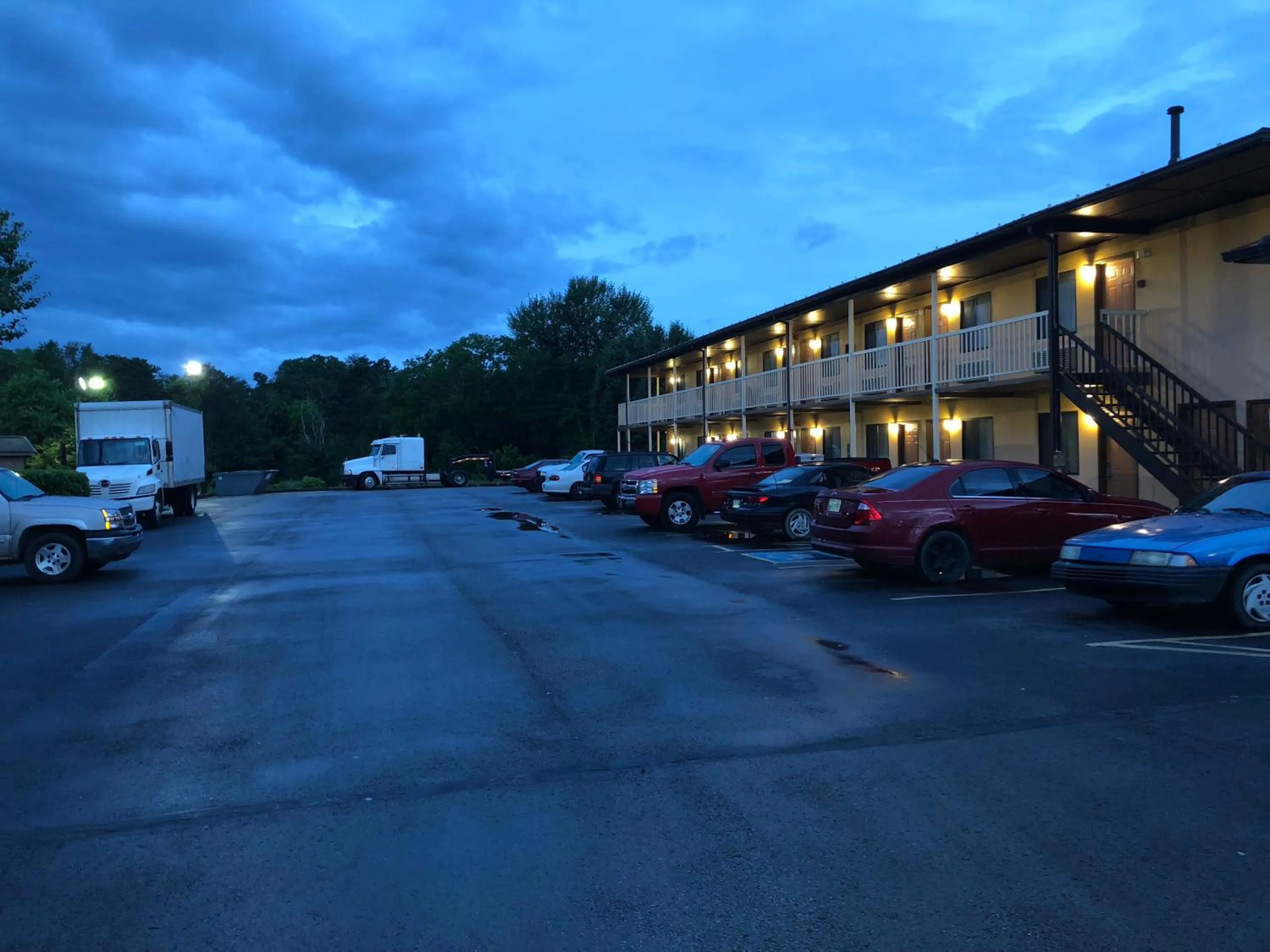 Property building in Motor Inns Of America