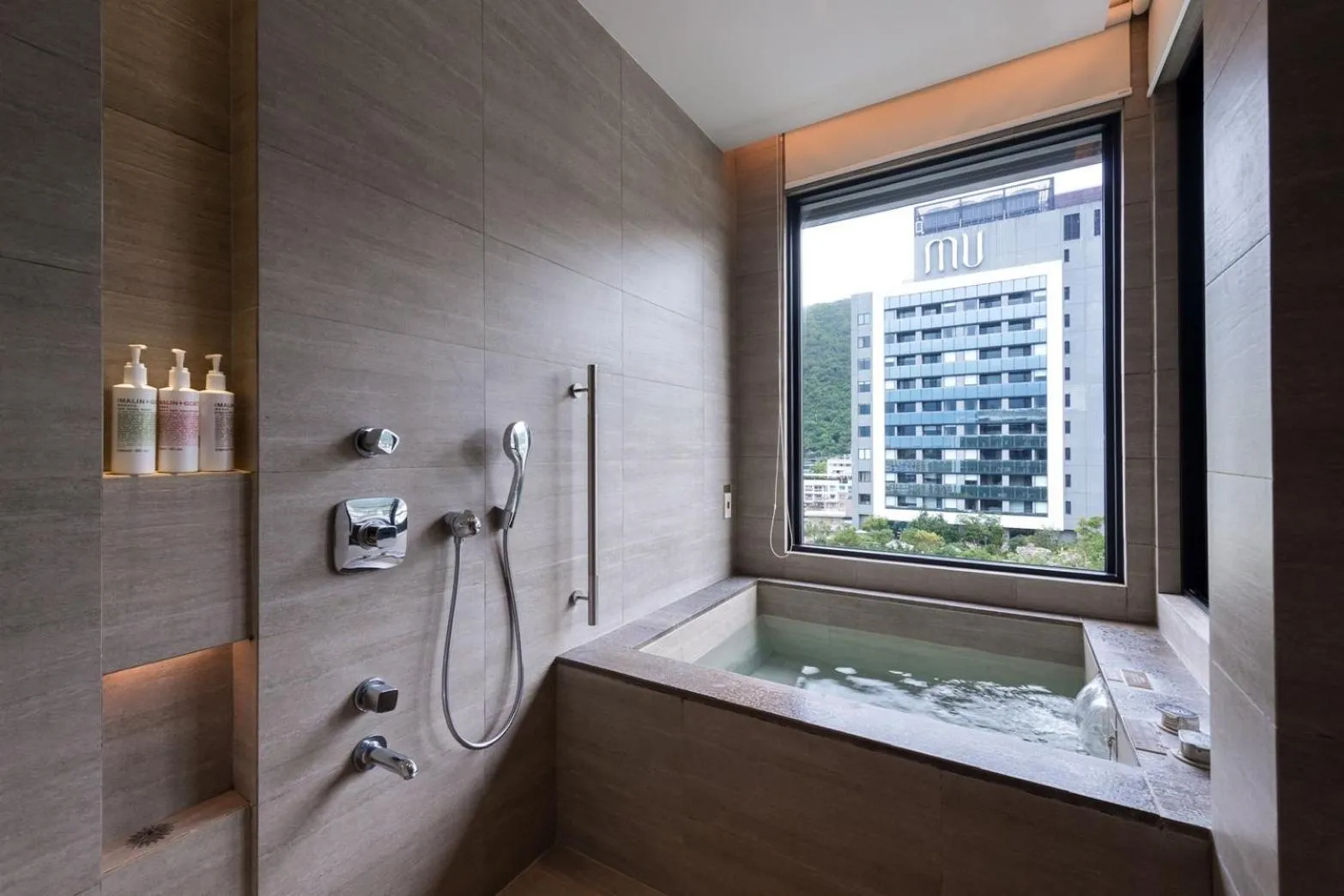 Bathroom in MU Jiaoxi Hotel
