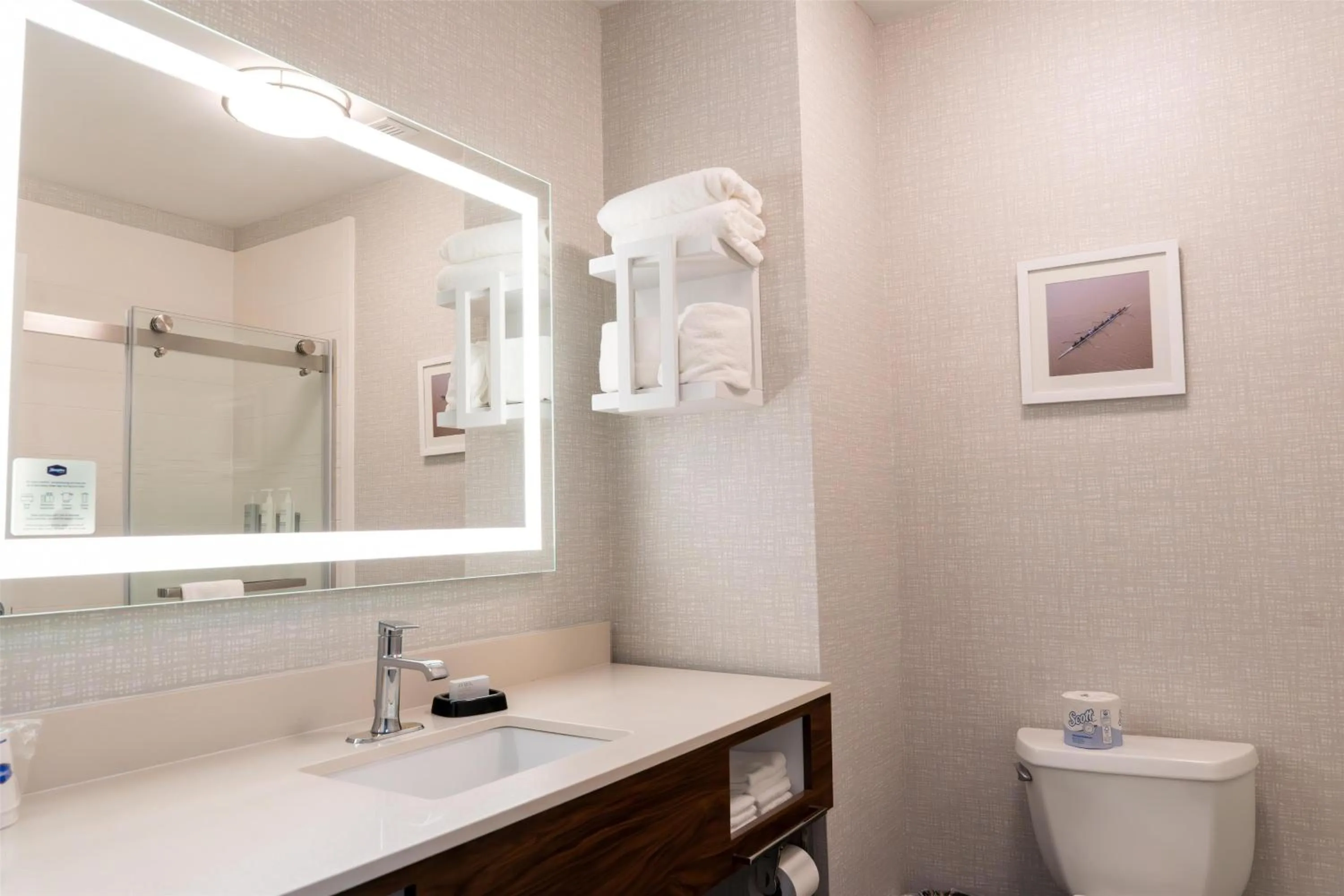 Bathroom in Hampton Inn Turnersville