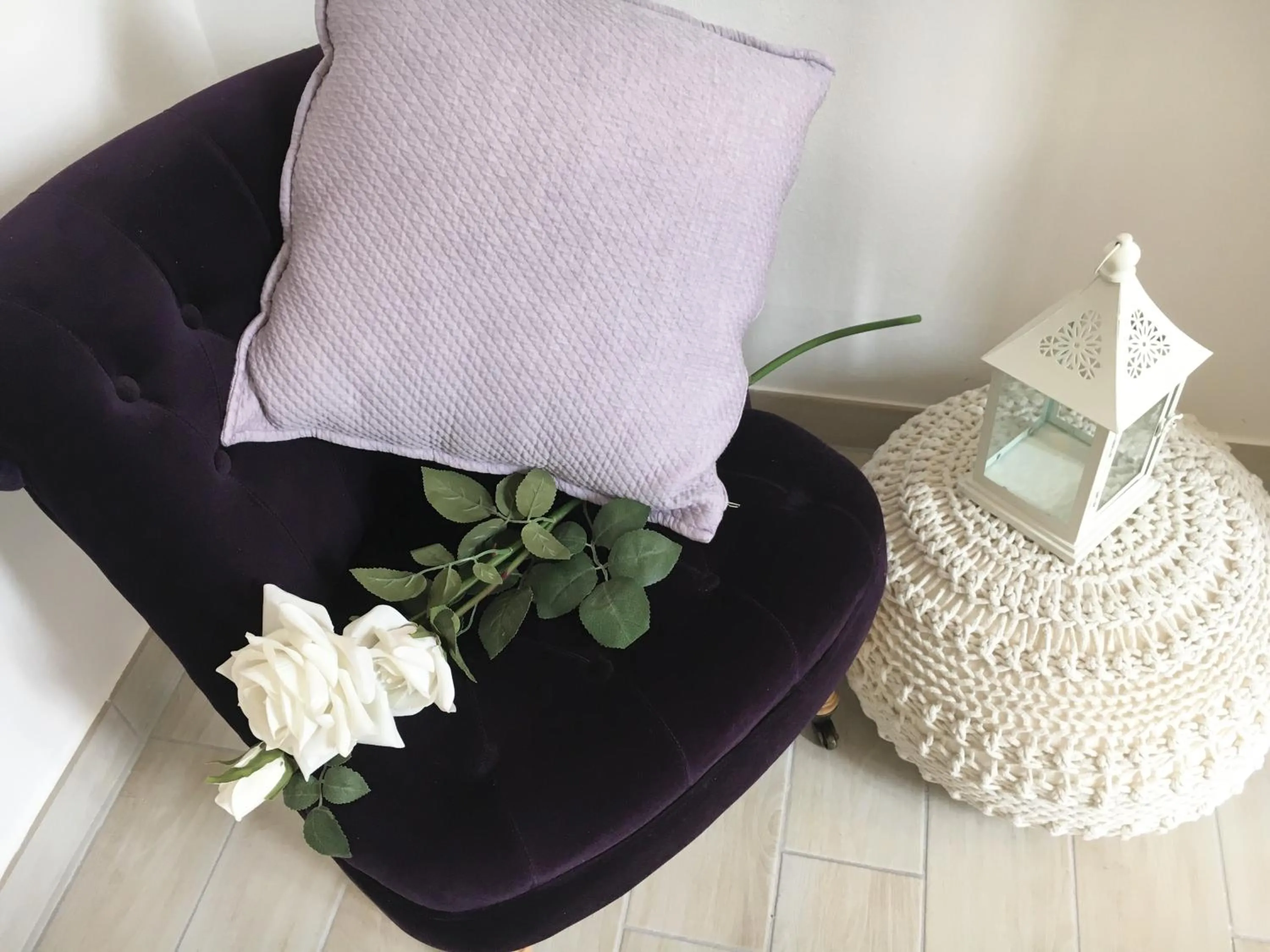 Decorative detail in Alla Luce del Barocco