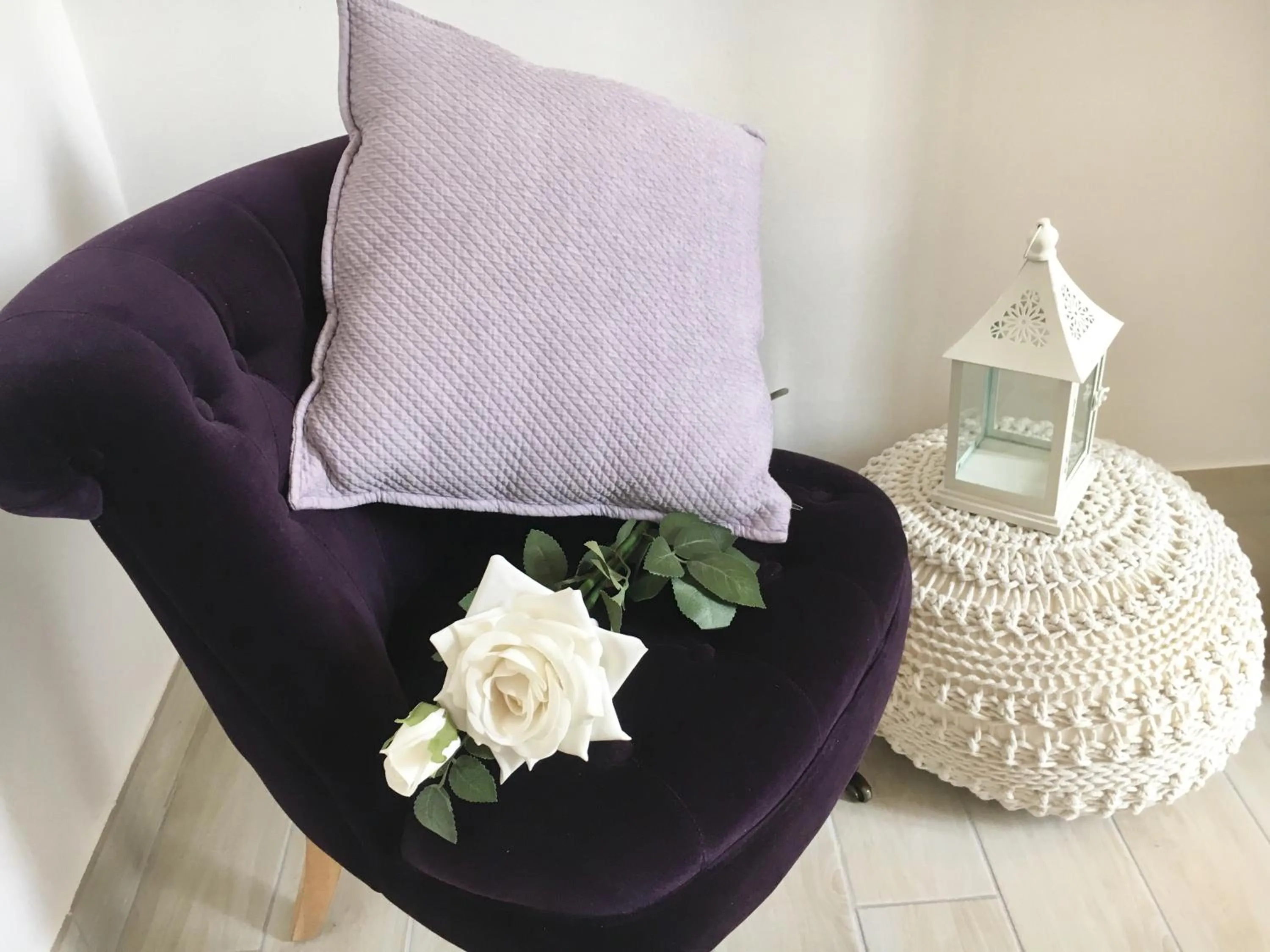 Decorative detail in Alla Luce del Barocco