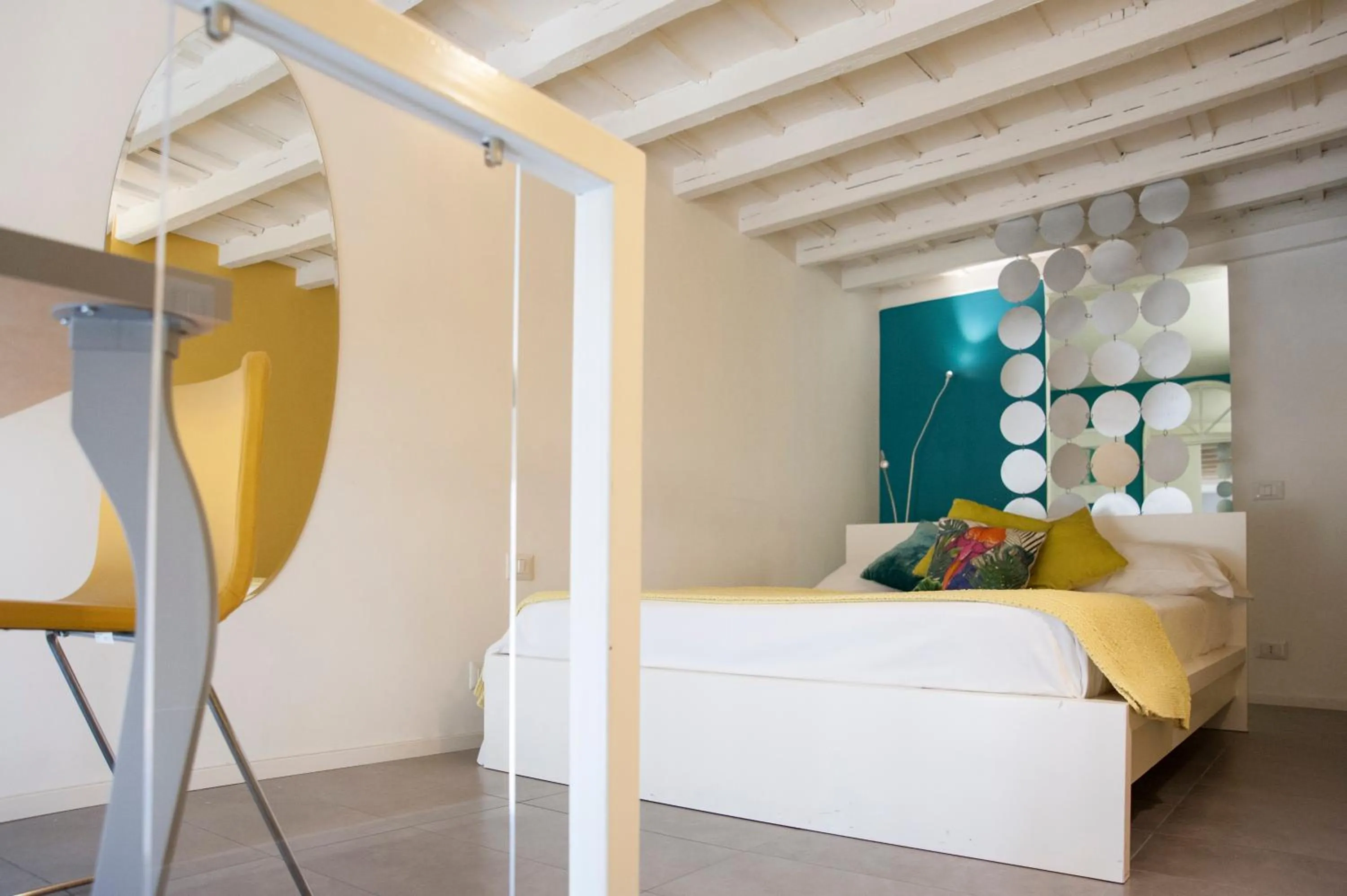 Bed in Secret Rhome Loft