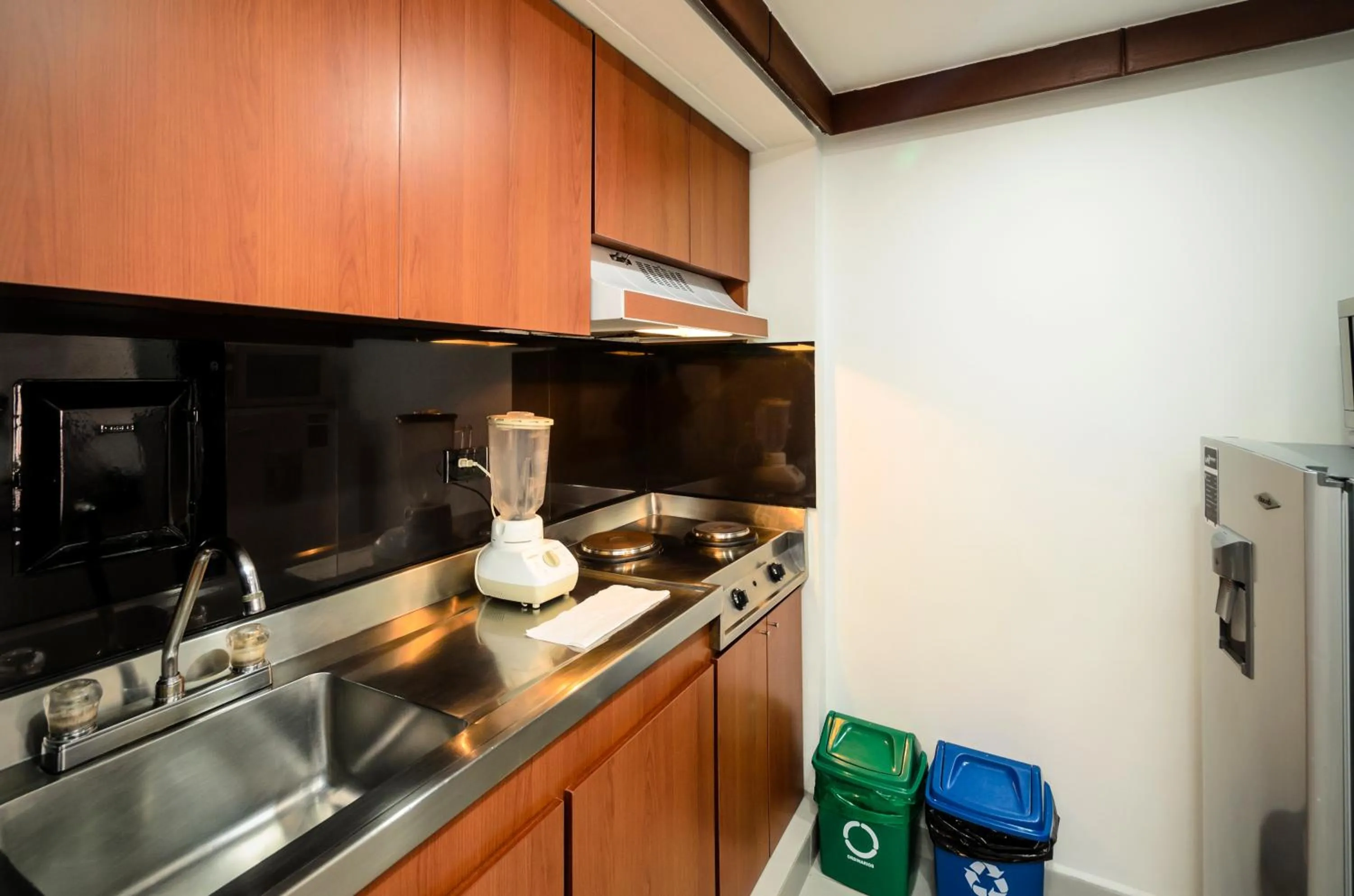 Kitchen or kitchenette in Travelers Condominio Plenitud