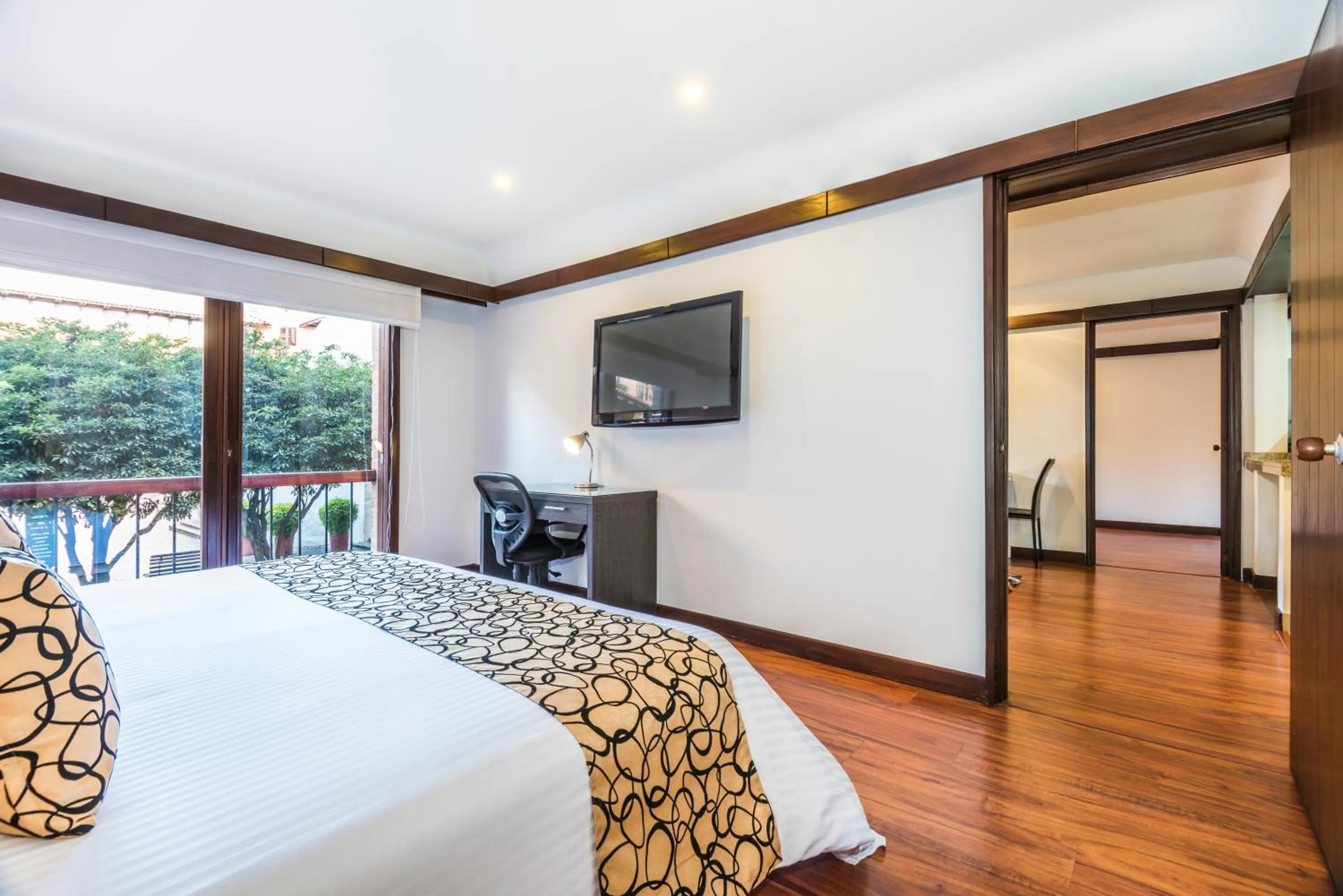 Bedroom, Bed in Travelers Condominio Plenitud