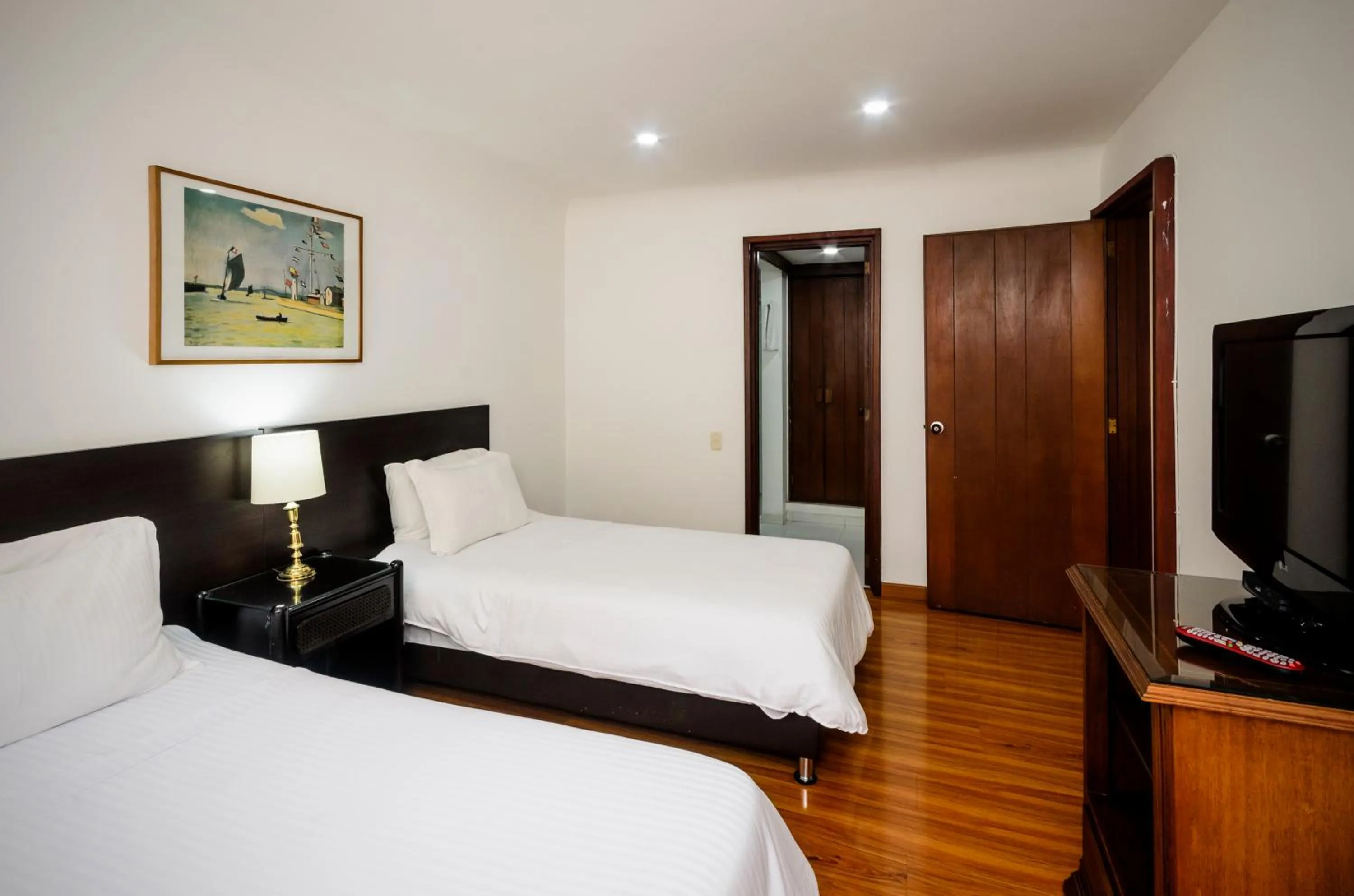 Bedroom, Bed in Travelers Condominio Plenitud