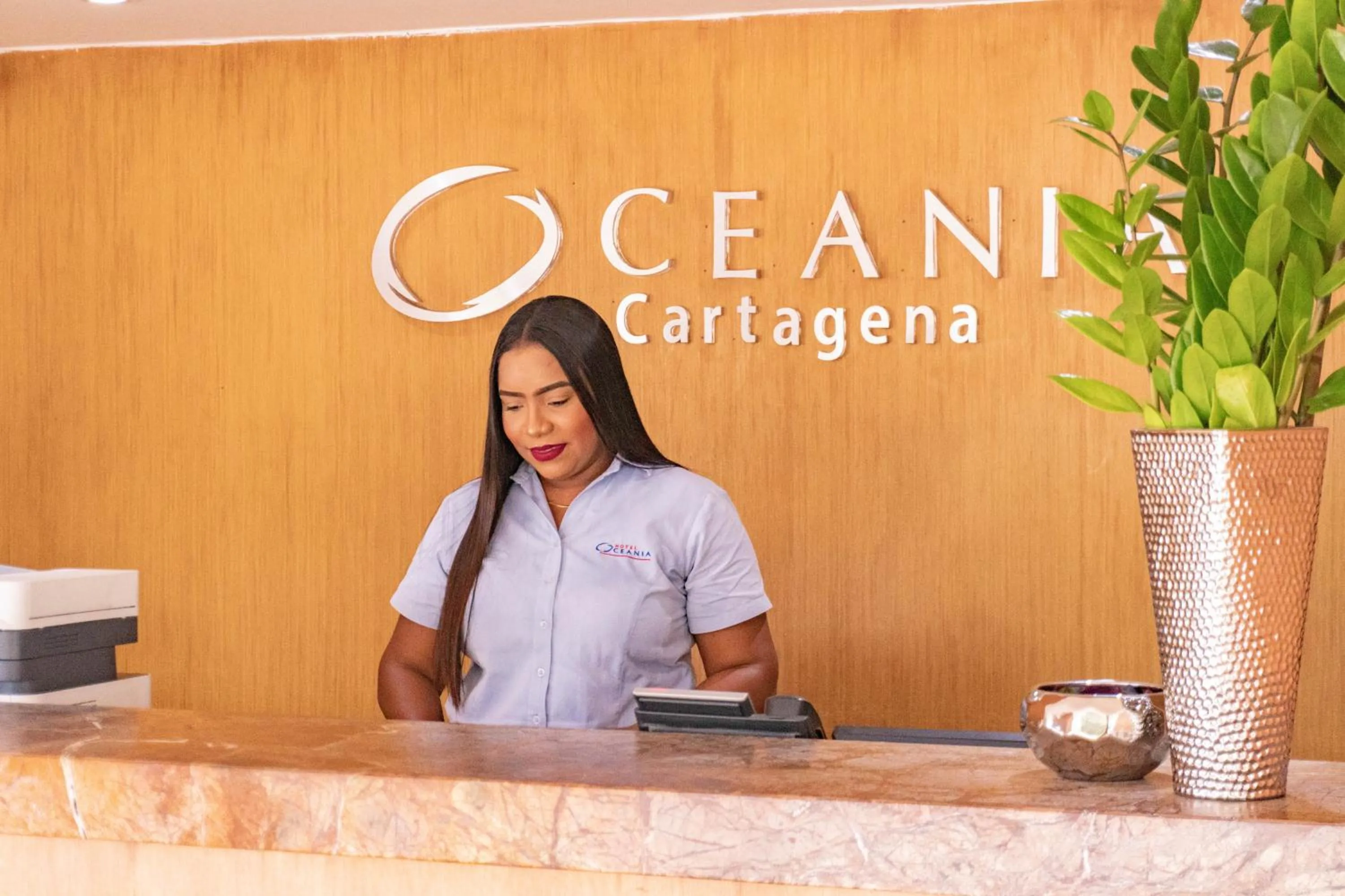 Property building in Hotel Oceania Cartagena