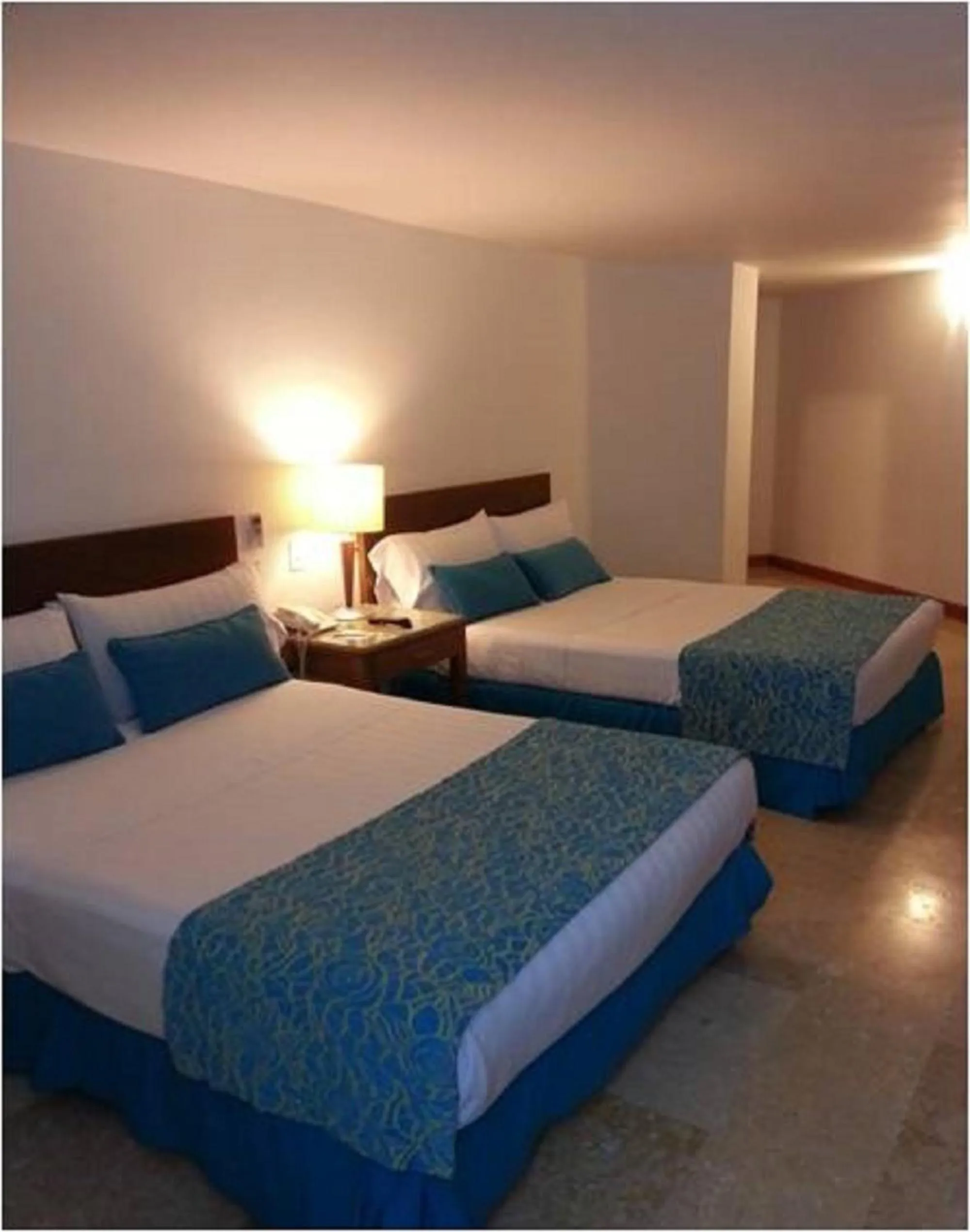 Bed in Hotel Oceania Cartagena