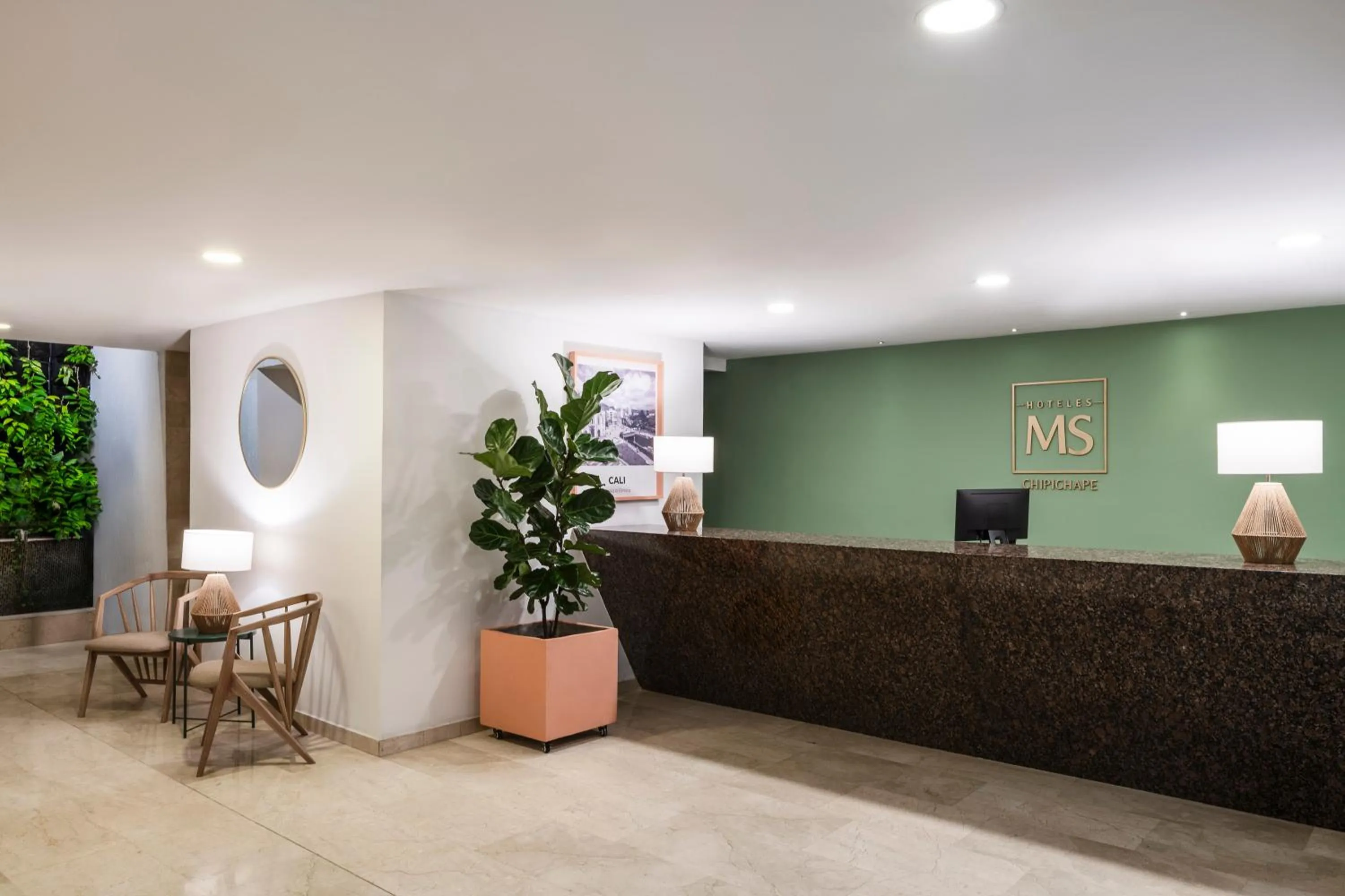 Lobby or reception in Hotel MS Chipichape Plus