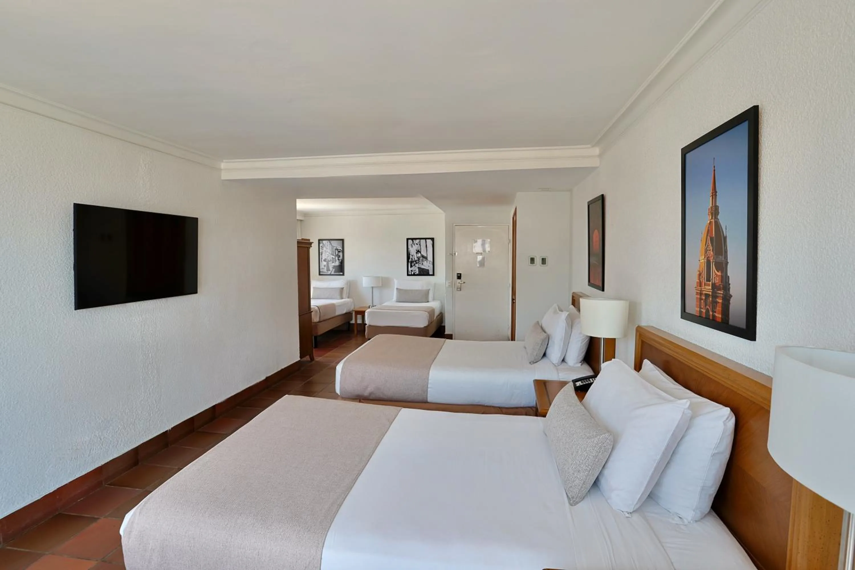 Bedroom, Bed in Hotel Almirante Cartagena Colombia