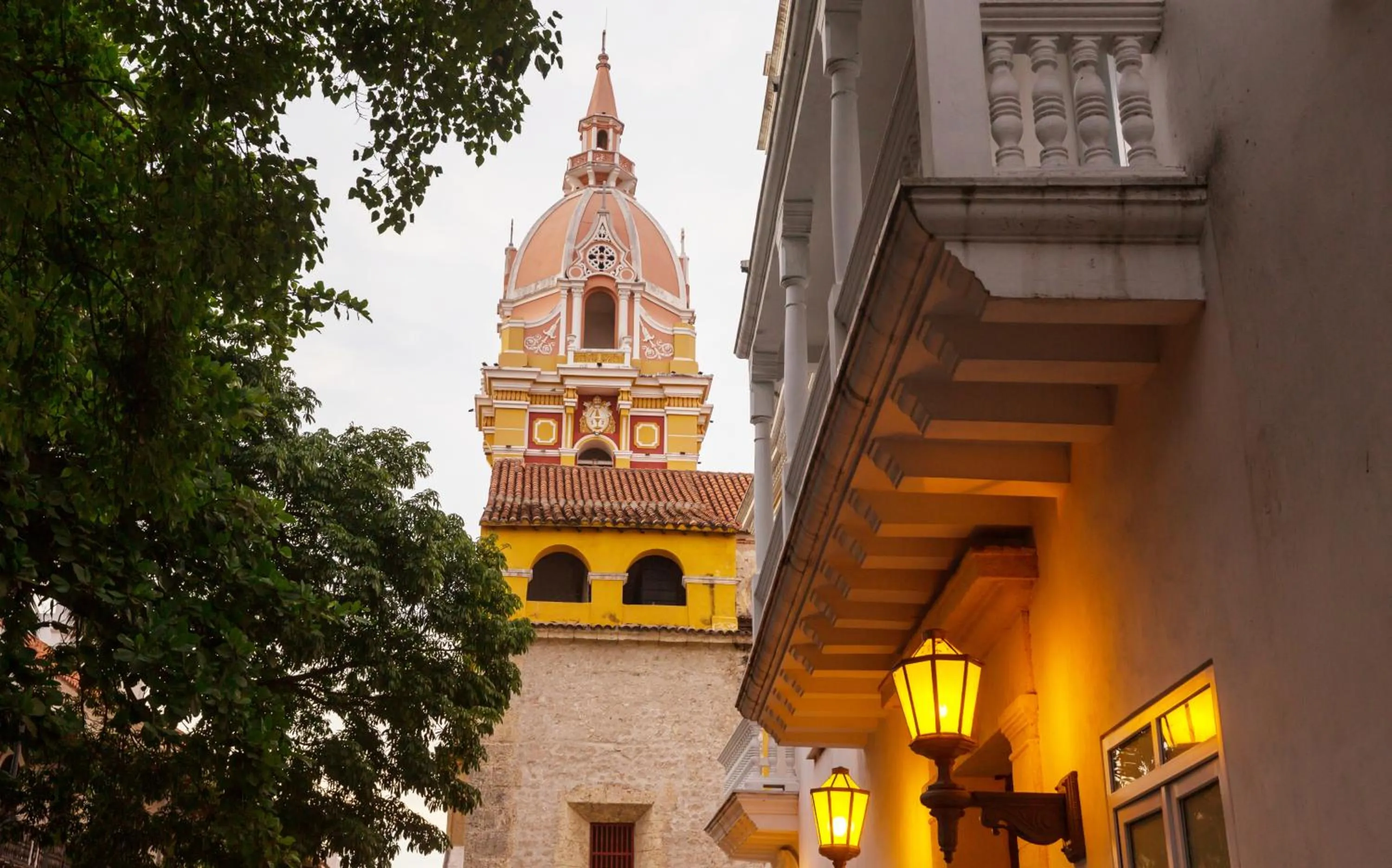 Nearby landmark in Hotel Almirante Cartagena Colombia