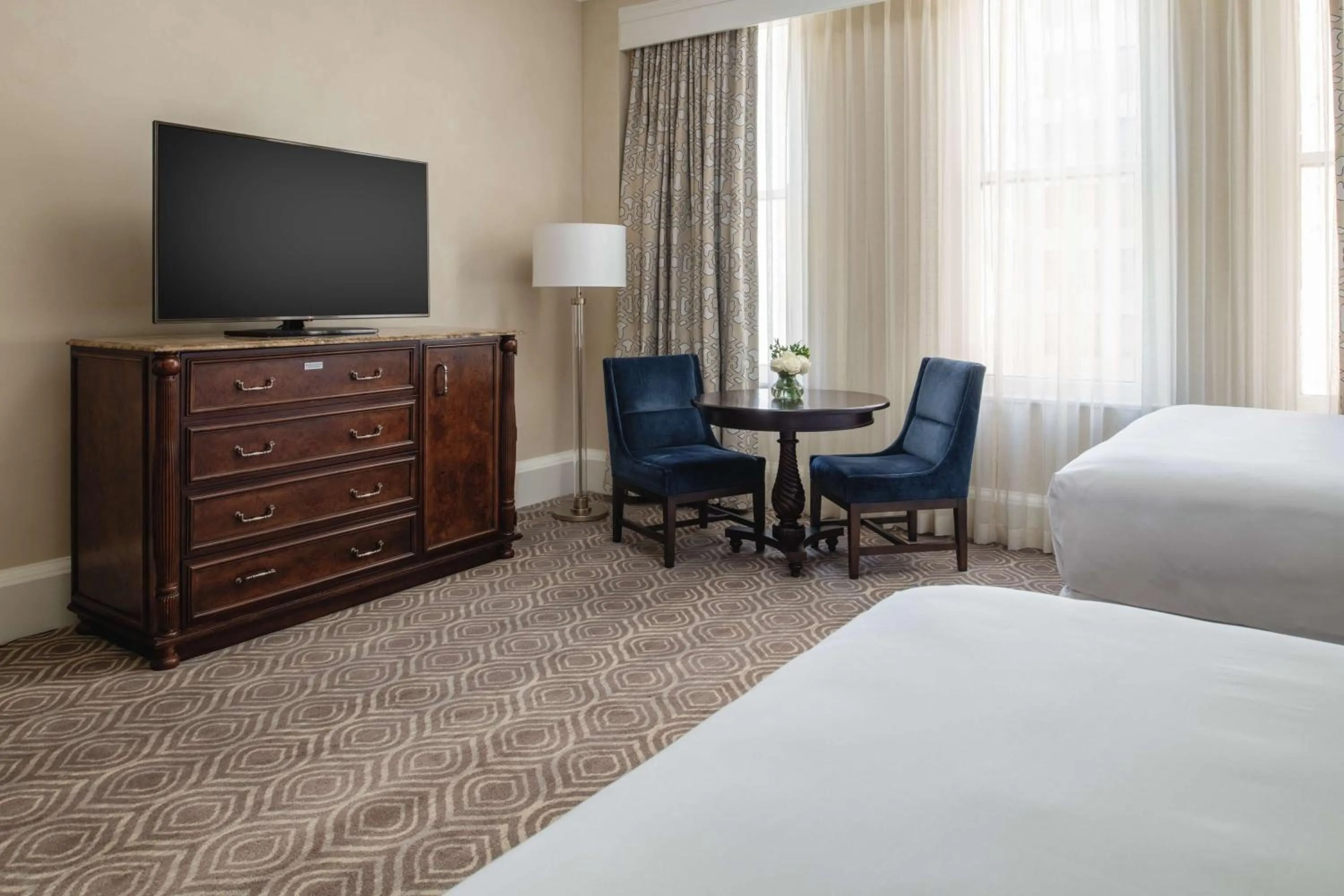 Bed in The Roosevelt Hotel New Orleans - Waldorf Astoria Hotels & Resorts