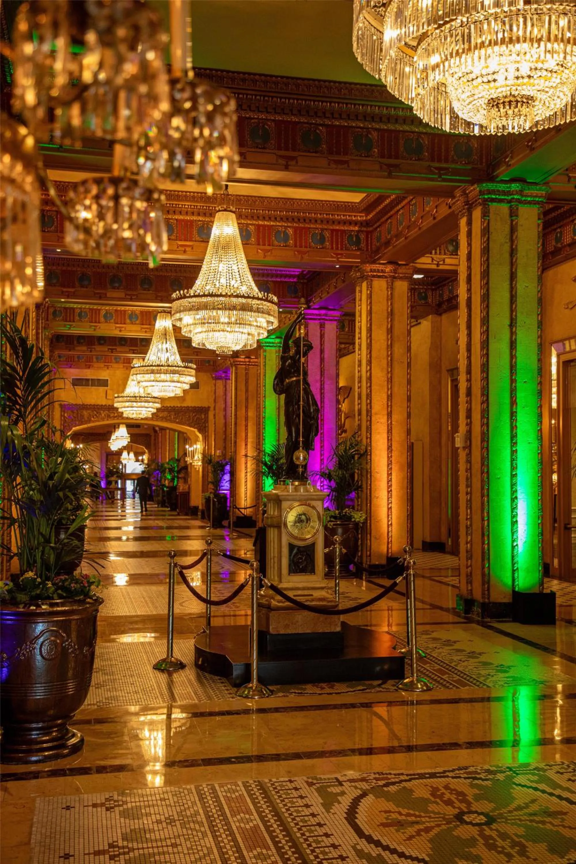 Lobby or reception in The Roosevelt Hotel New Orleans - Waldorf Astoria Hotels & Resorts
