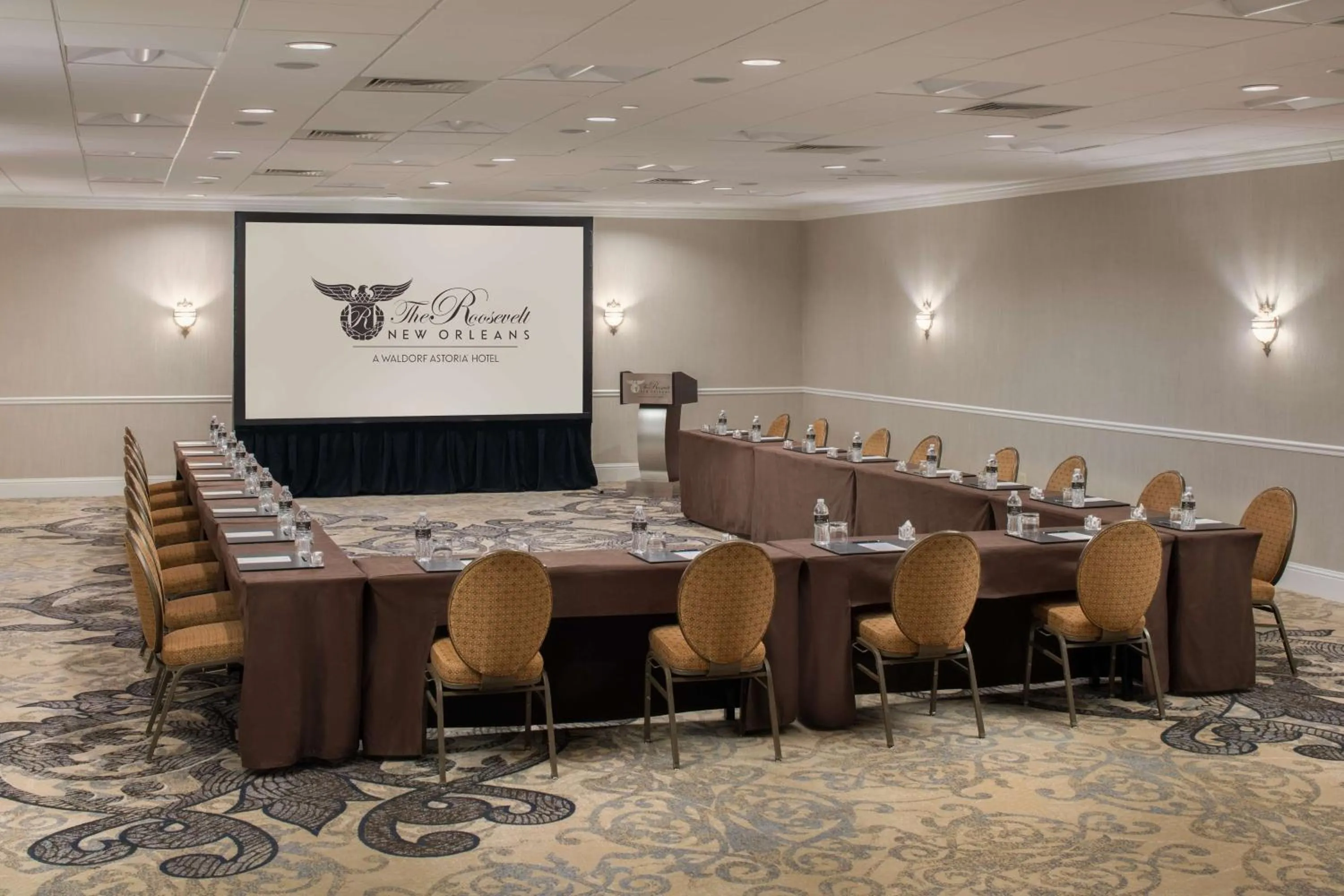 Meeting/conference room in The Roosevelt Hotel New Orleans - Waldorf Astoria Hotels & Resorts