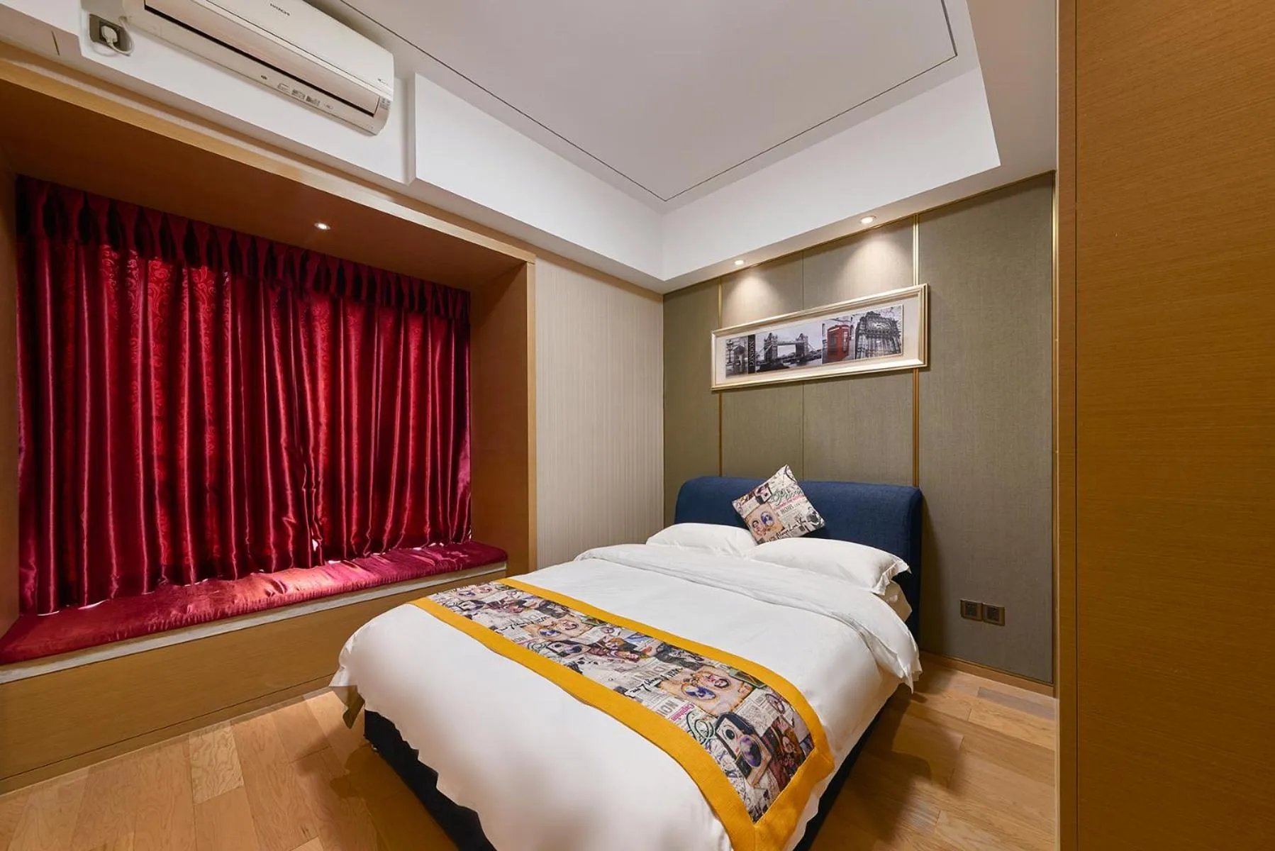 Bedroom, Bed in Heefun International Apartment - Free Shuttle to Canton Fair