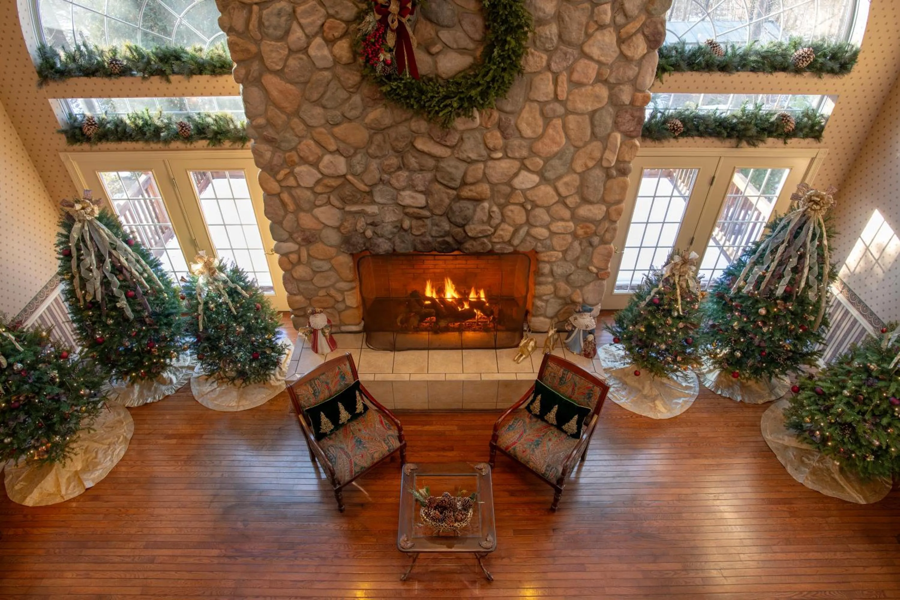 Seating area in Christmas Farm Inn and Spa