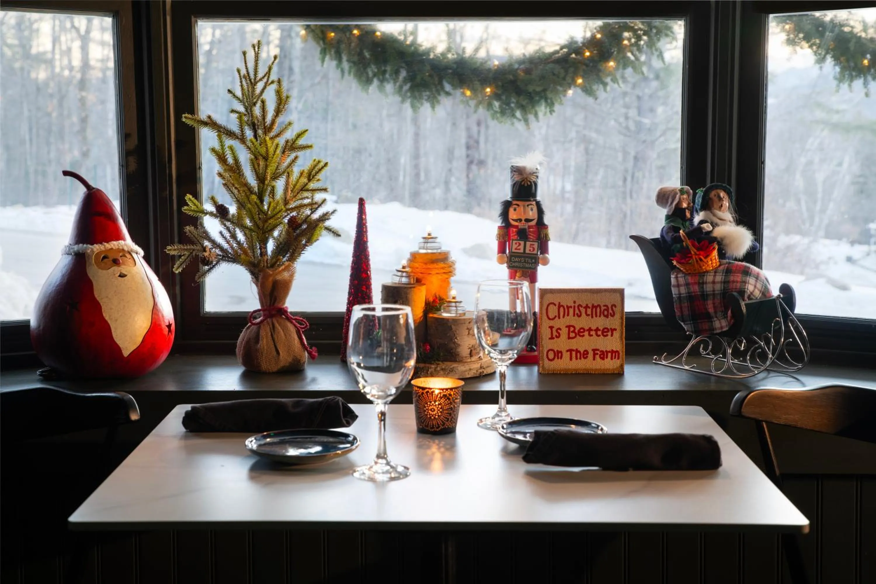 Lounge or bar in Christmas Farm Inn and Spa