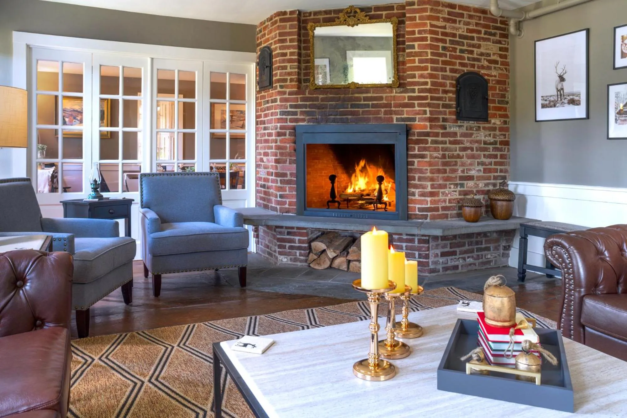 Lobby or reception in Christmas Farm Inn and Spa