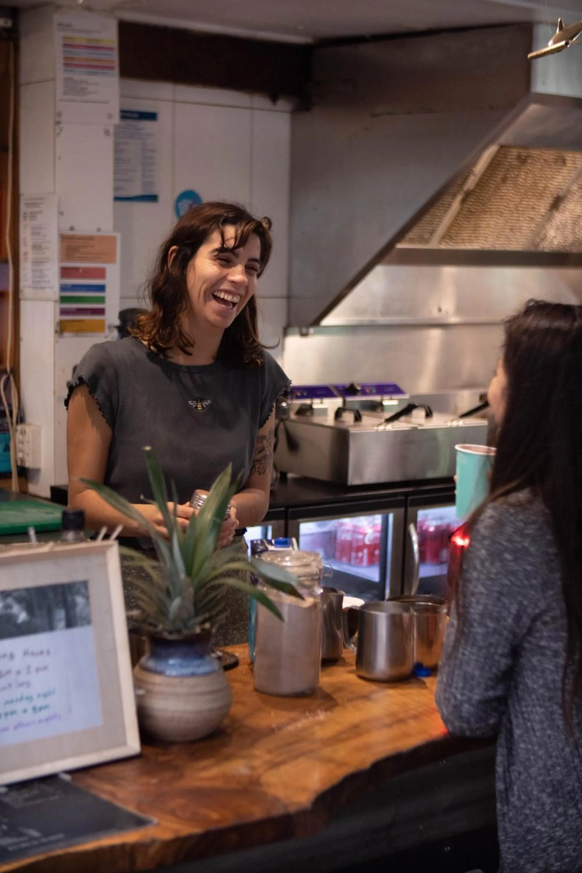 Food and drinks in Arts Factory by Nomads