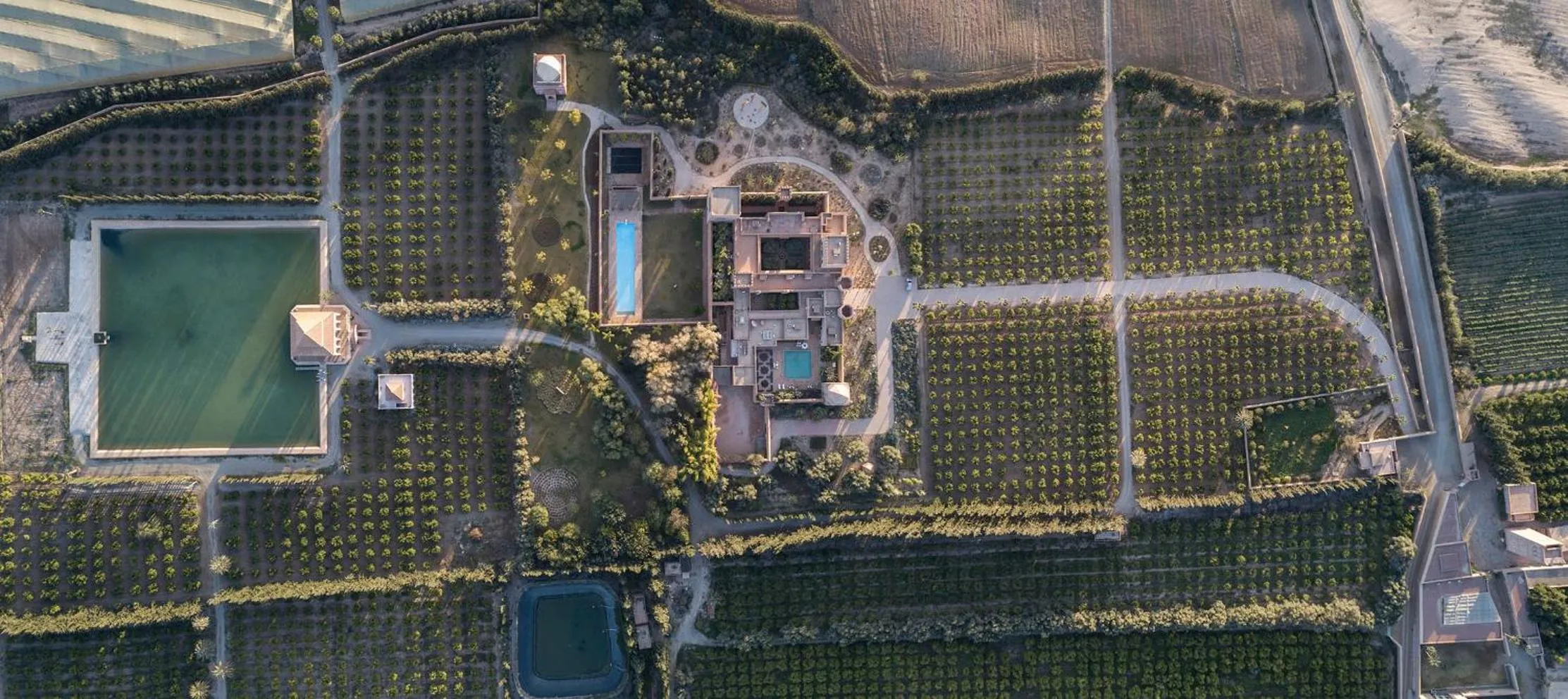 Bird's eye view in Palais Claudio Bravo