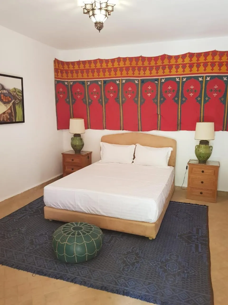 Bed in Palais Claudio Bravo