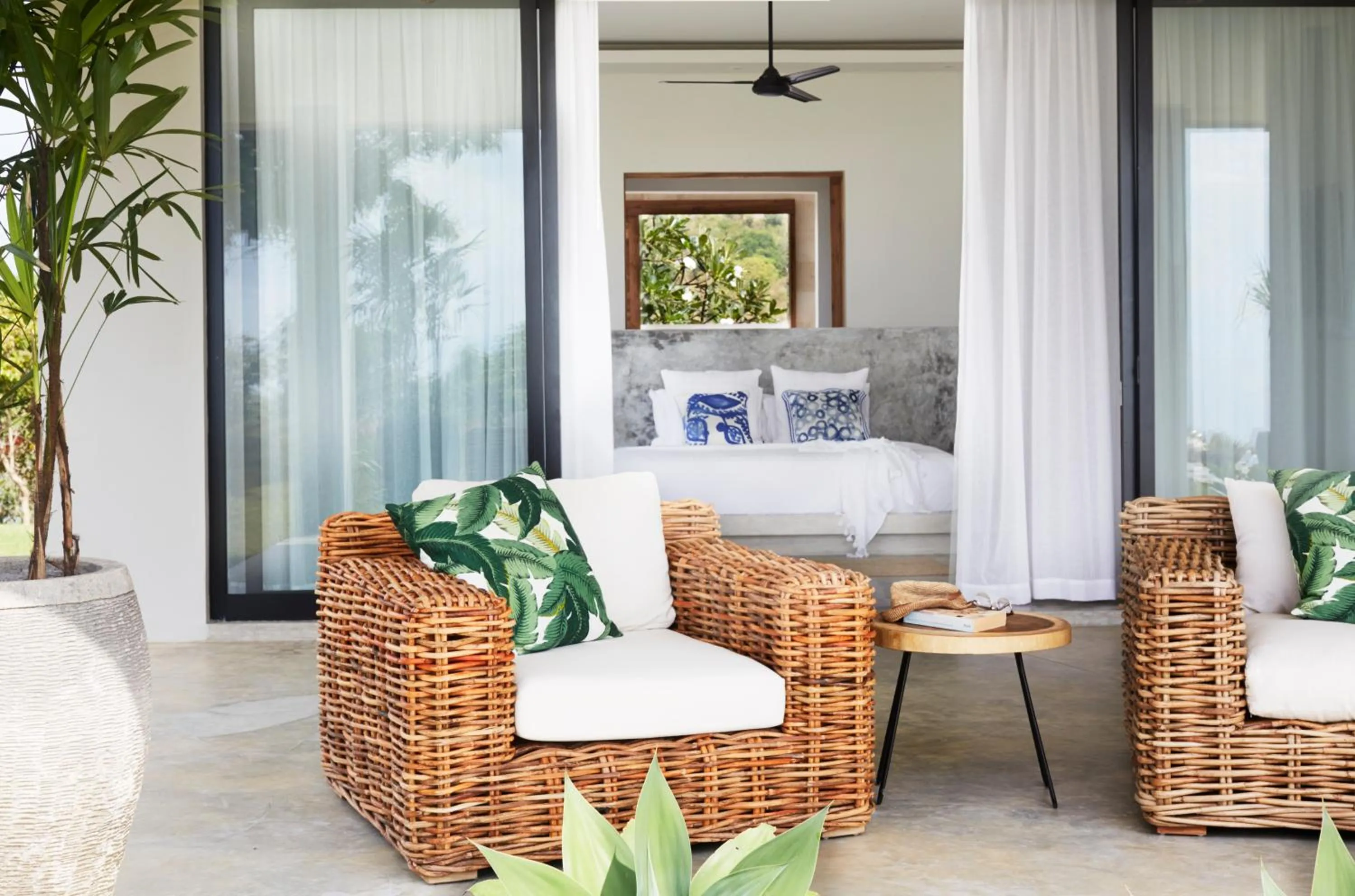 Patio in Villa Selalu Gili Gede